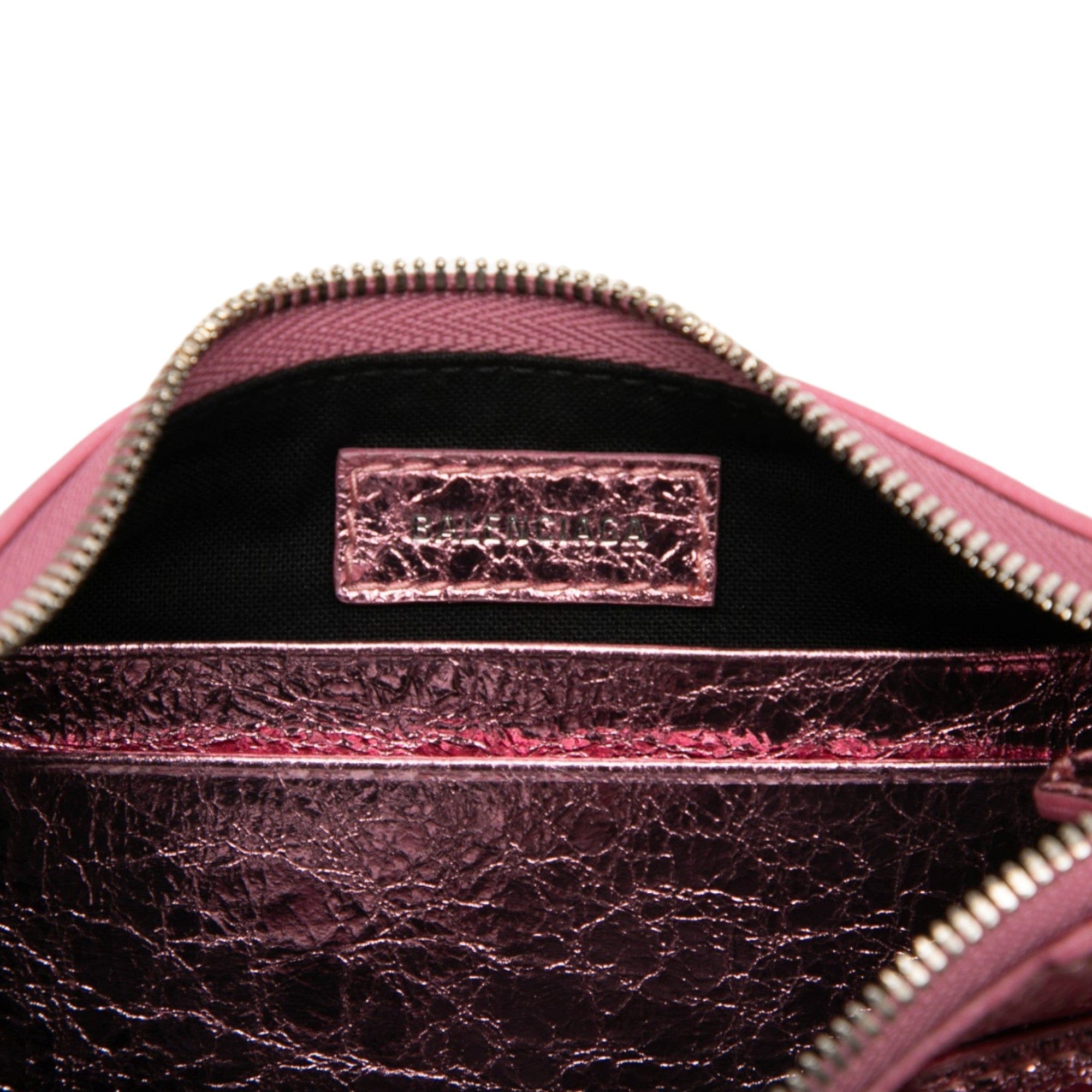Balenciaga Mini Metallic Lambskin Motocross Le Cagole