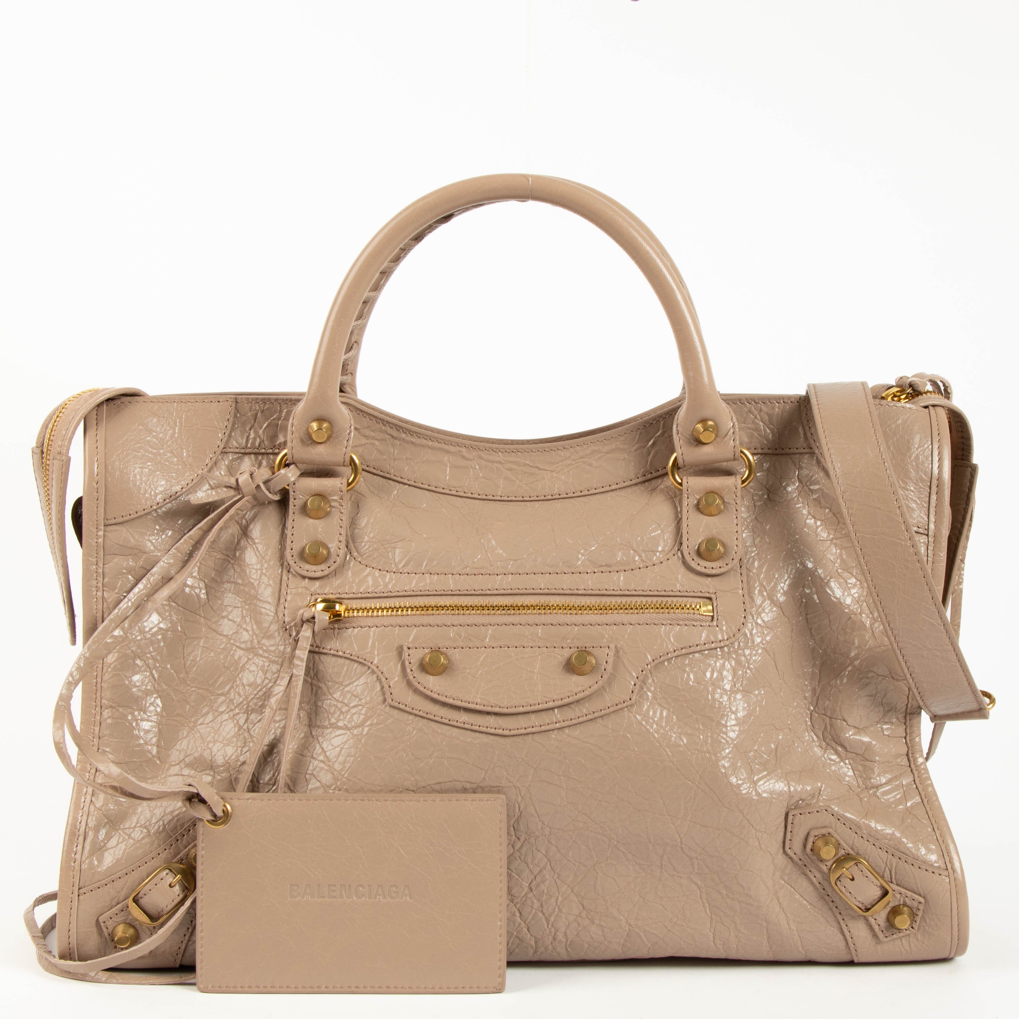 Balenciaga Blush Arena Medium Le City Bag