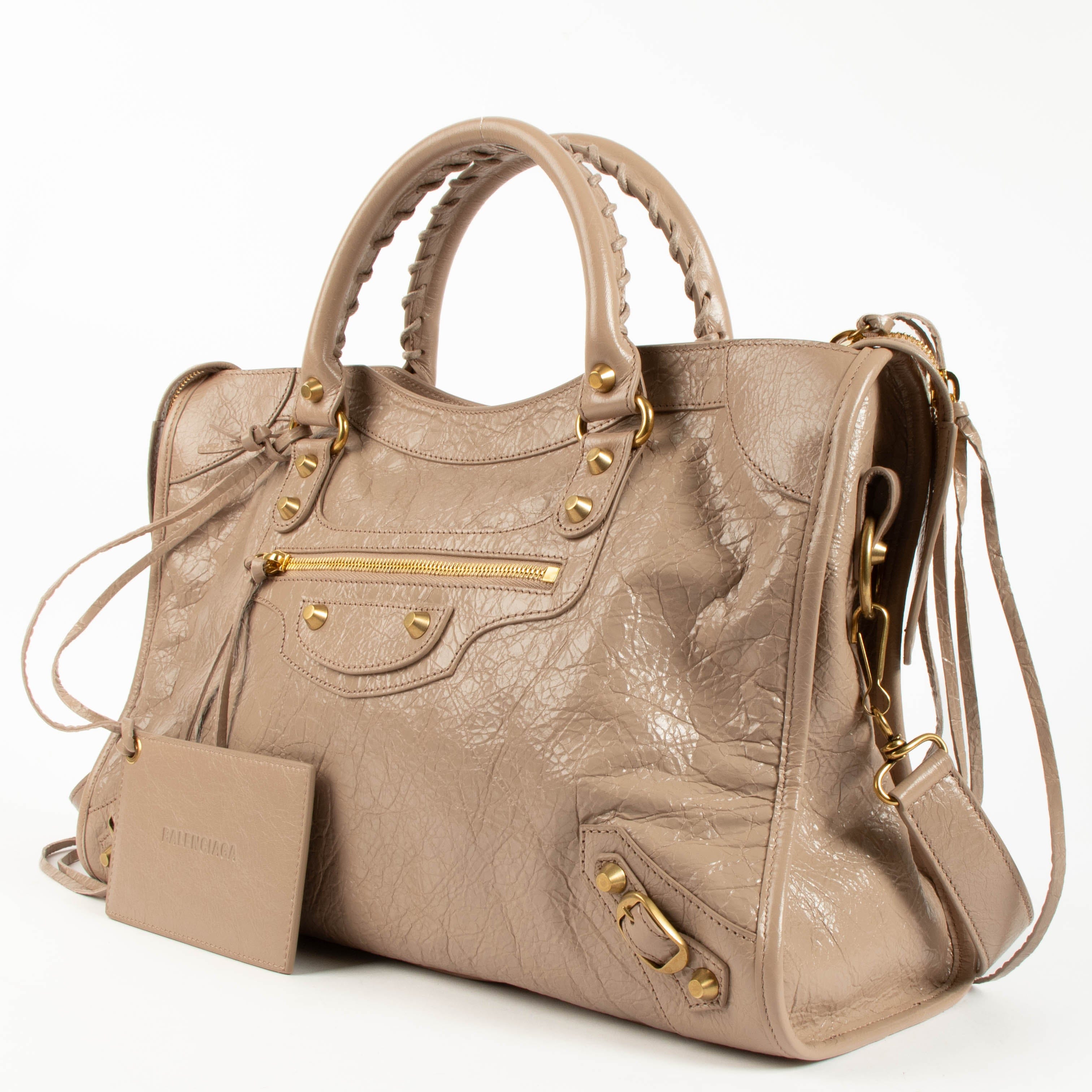 Balenciaga Blush Arena Medium Le City Bag