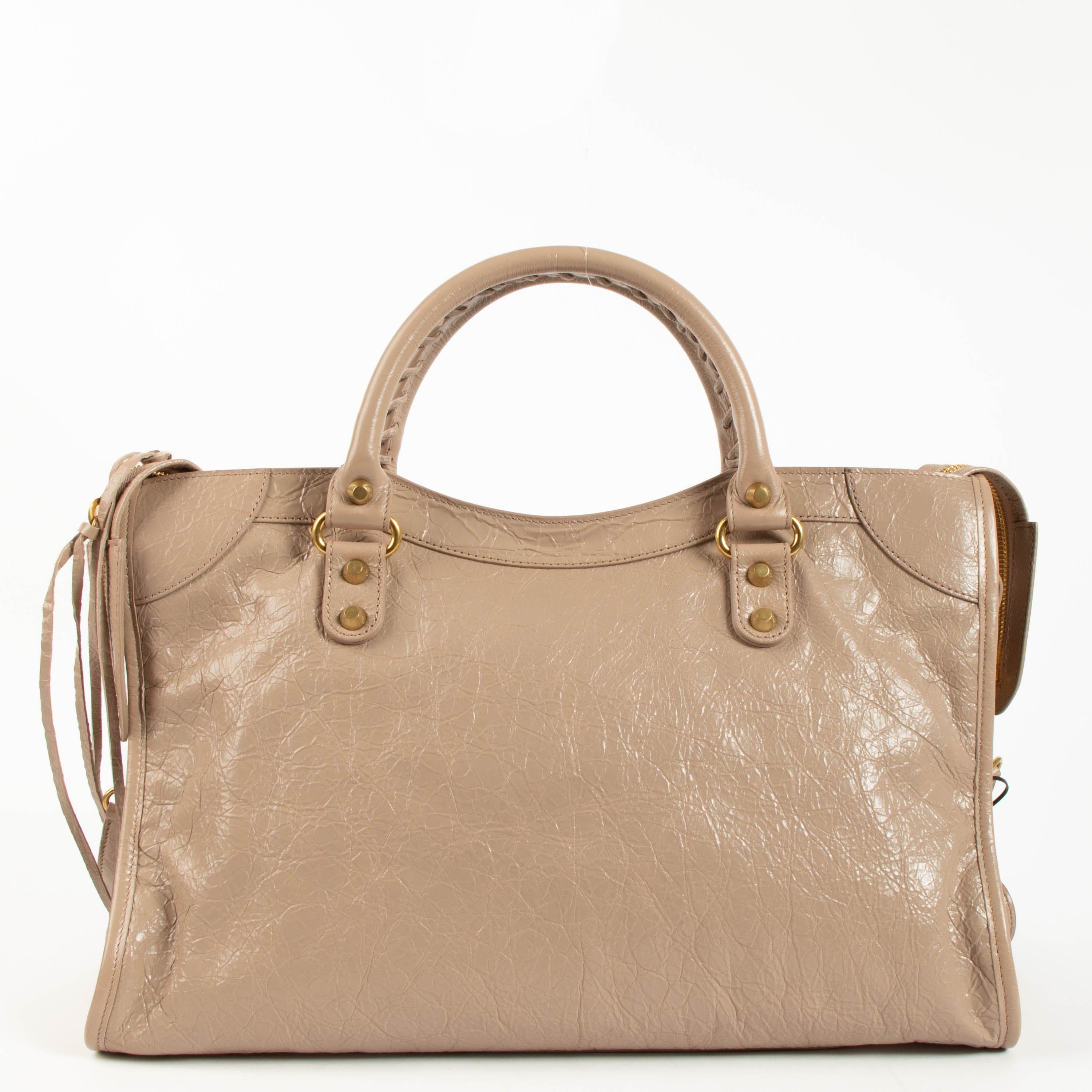 Balenciaga Blush Arena Medium Le City Bag