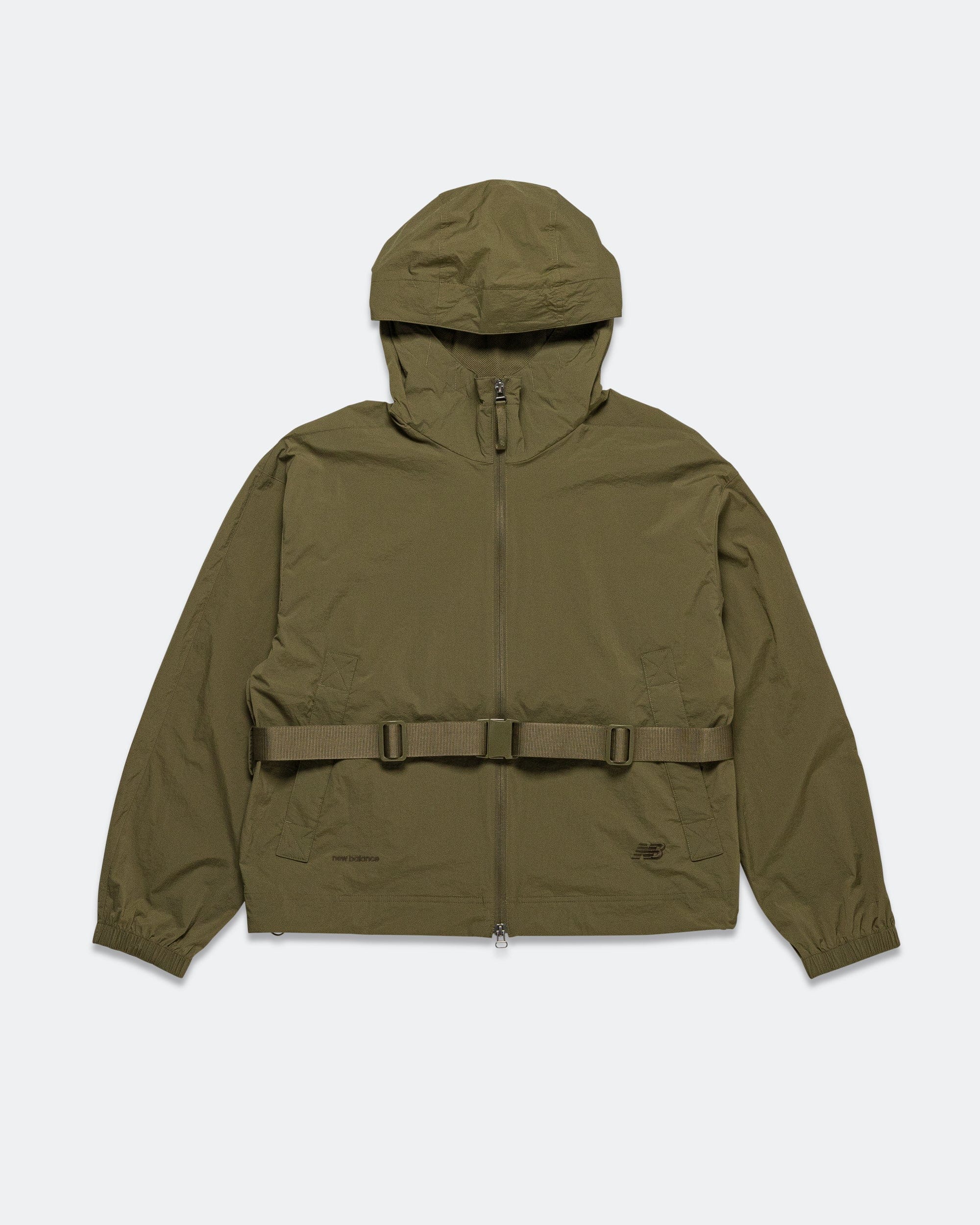 New Balance NB GREY Light Weight Hoodie Jacket - Wakame