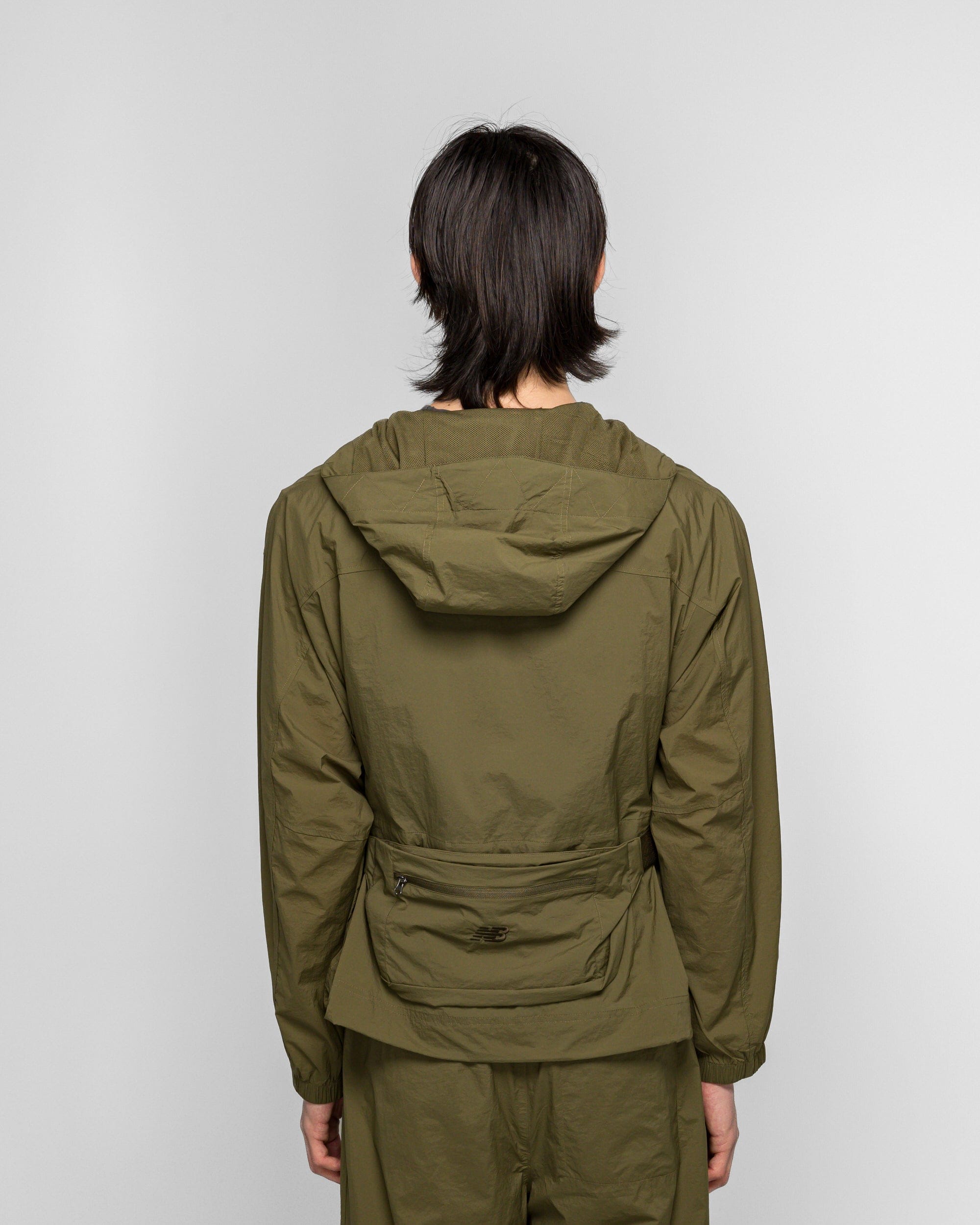 New Balance NB GREY Light Weight Hoodie Jacket - Wakame