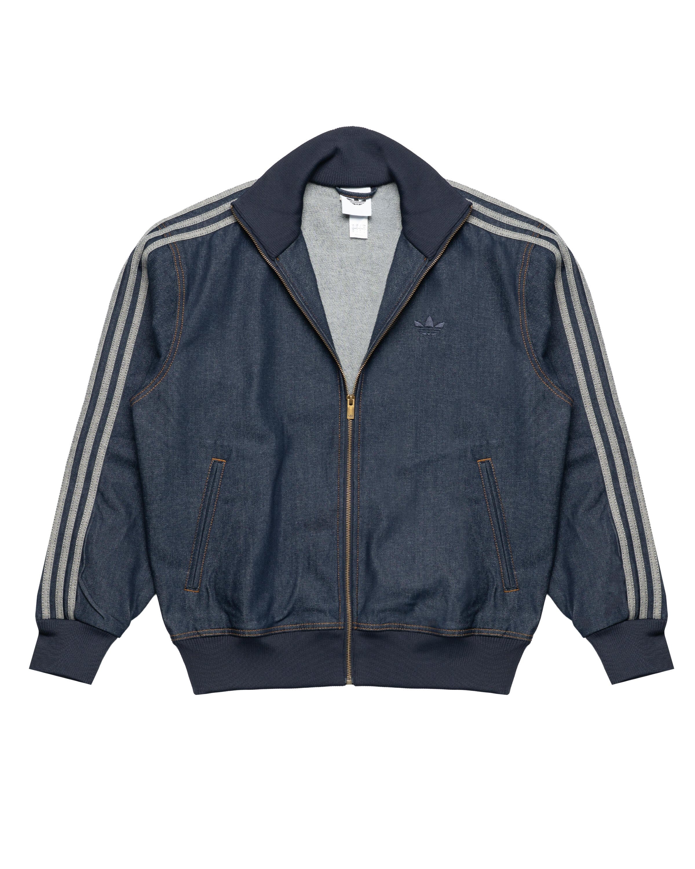adidas Originals Firebird Adicolor Raw Denim Track Top Jacket