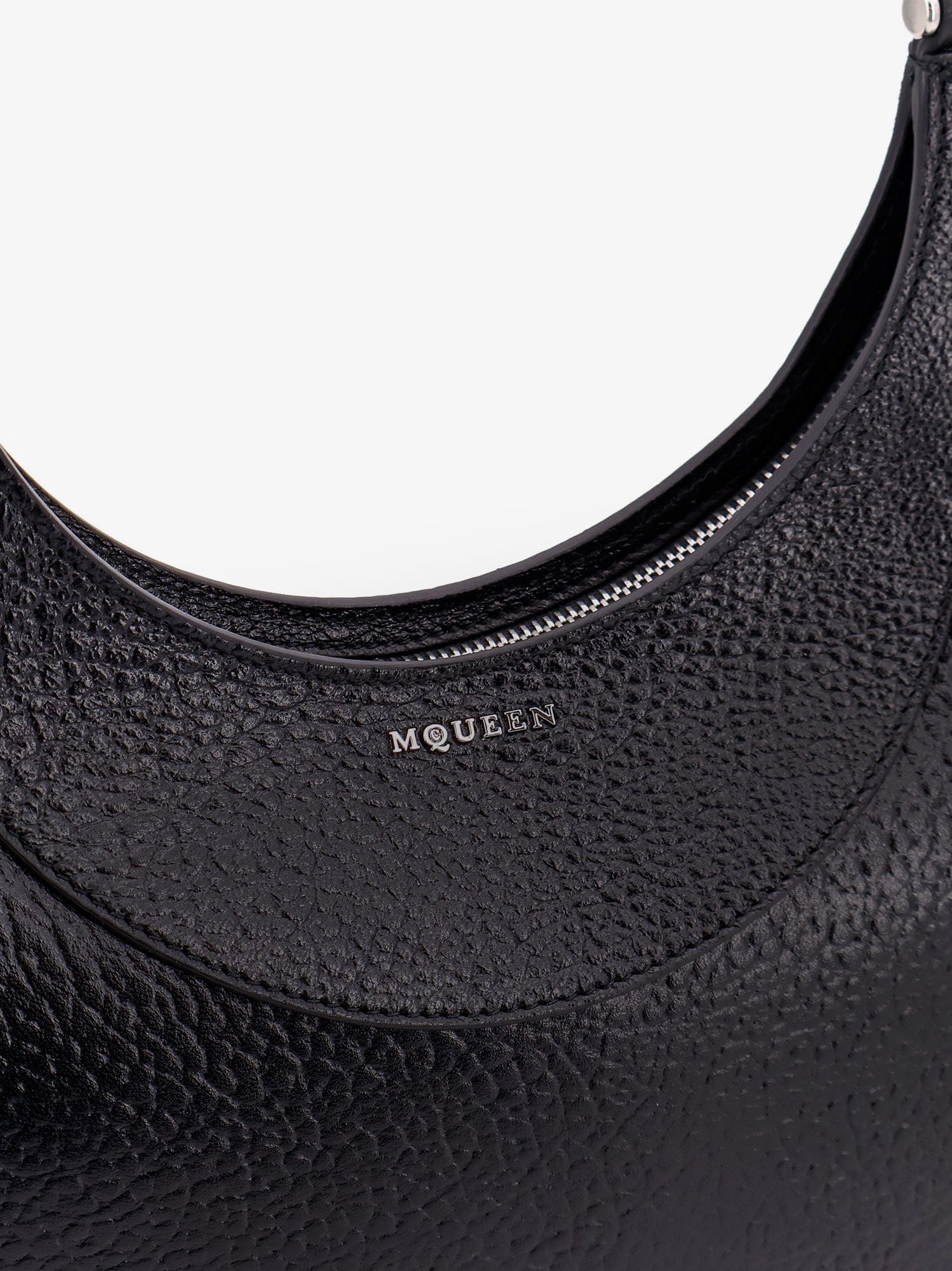 Alexander McQueen Leather handbag with frontal logo