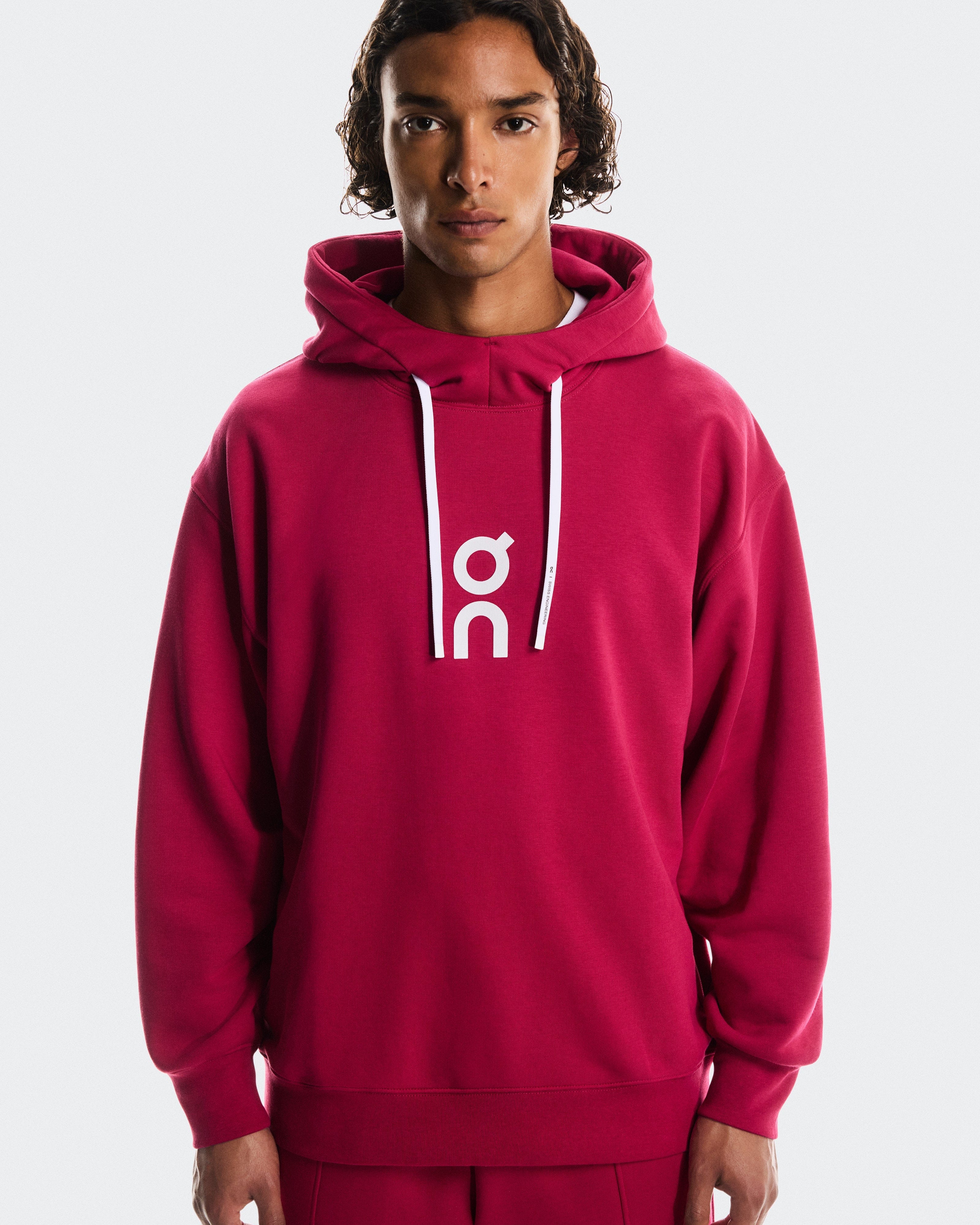 On Running On Club Hoodie Grenadine