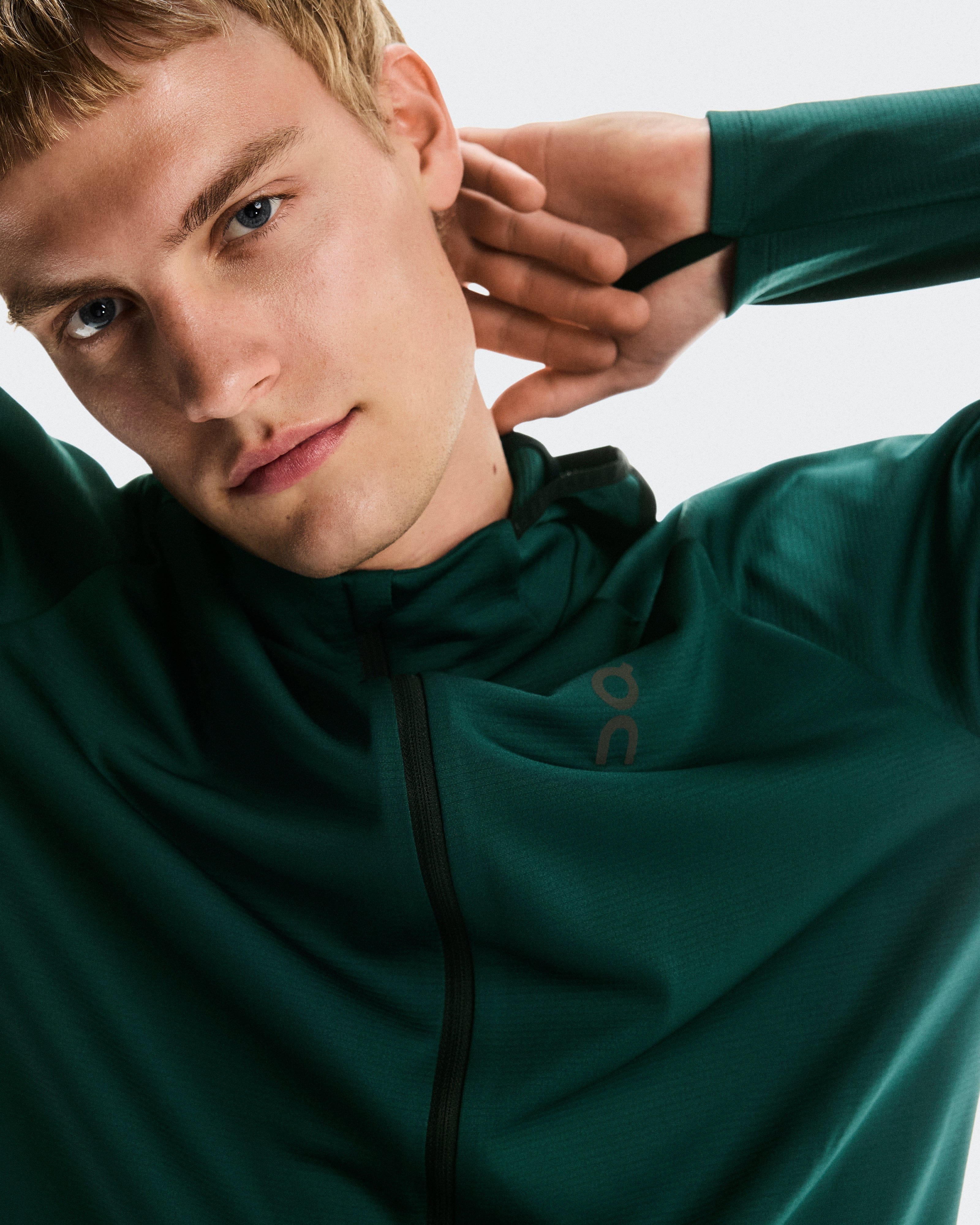 On Running On Climate Zip Hoodie Spirulina