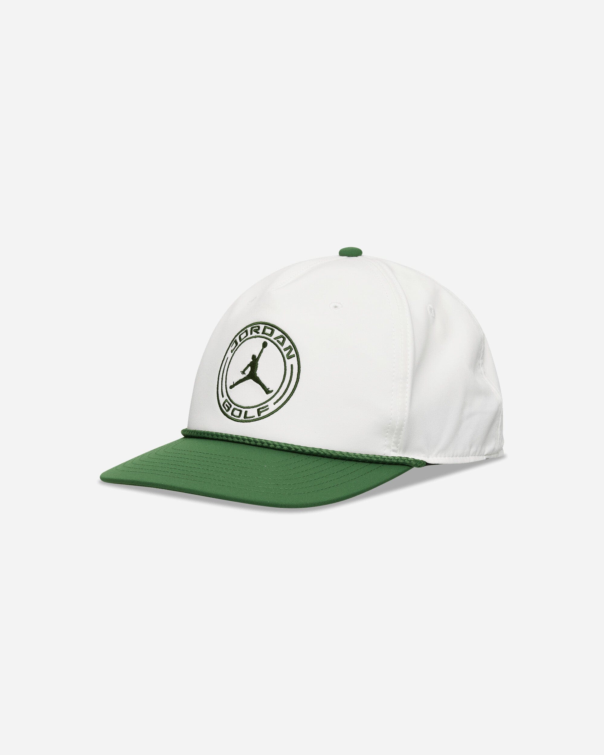 Nike Jordan Pro Structured Dri - FIT Flat - Brim Golf Hat Sail / Forest Green