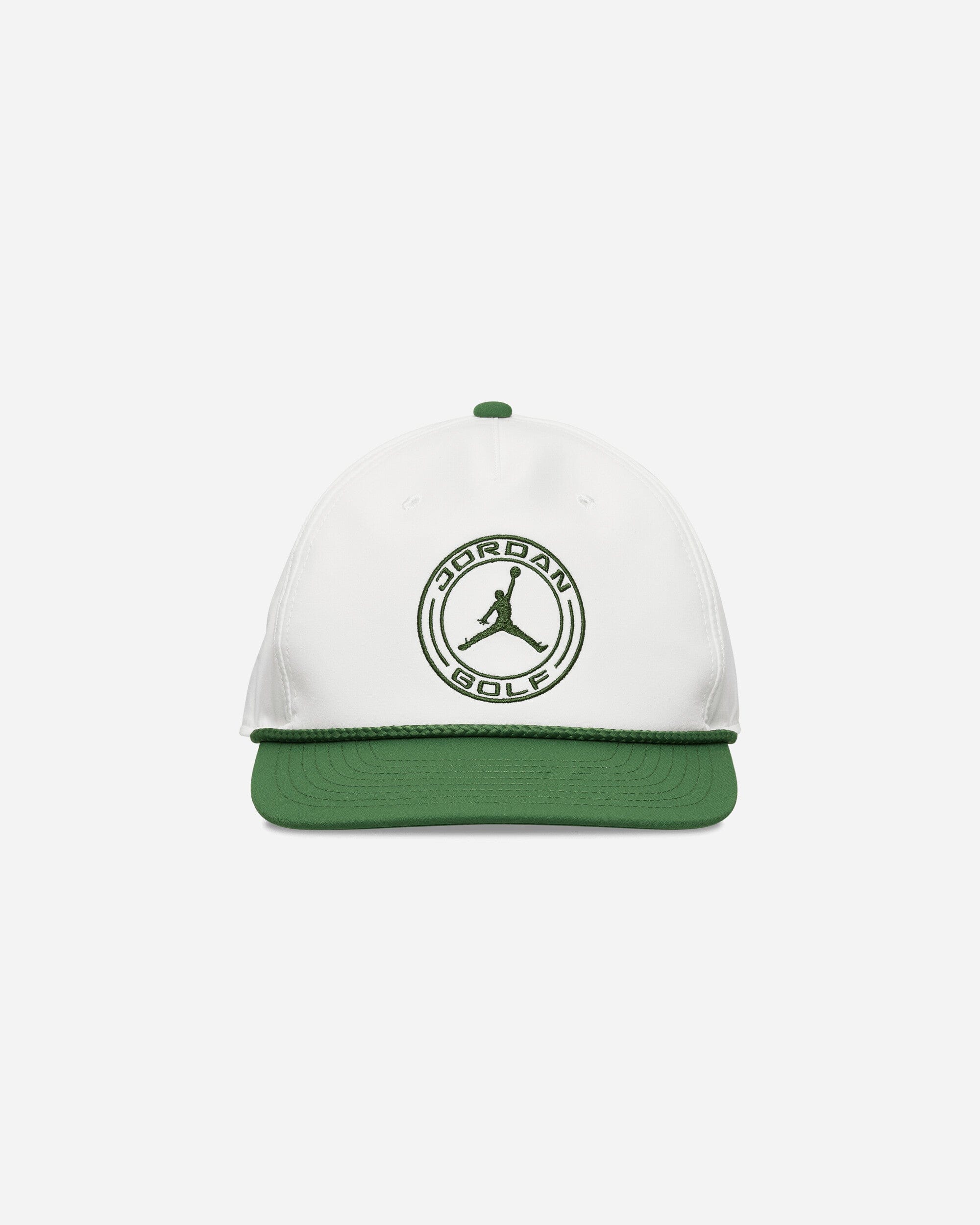 Nike Jordan Pro Structured Dri - FIT Flat - Brim Golf Hat Sail / Forest Green