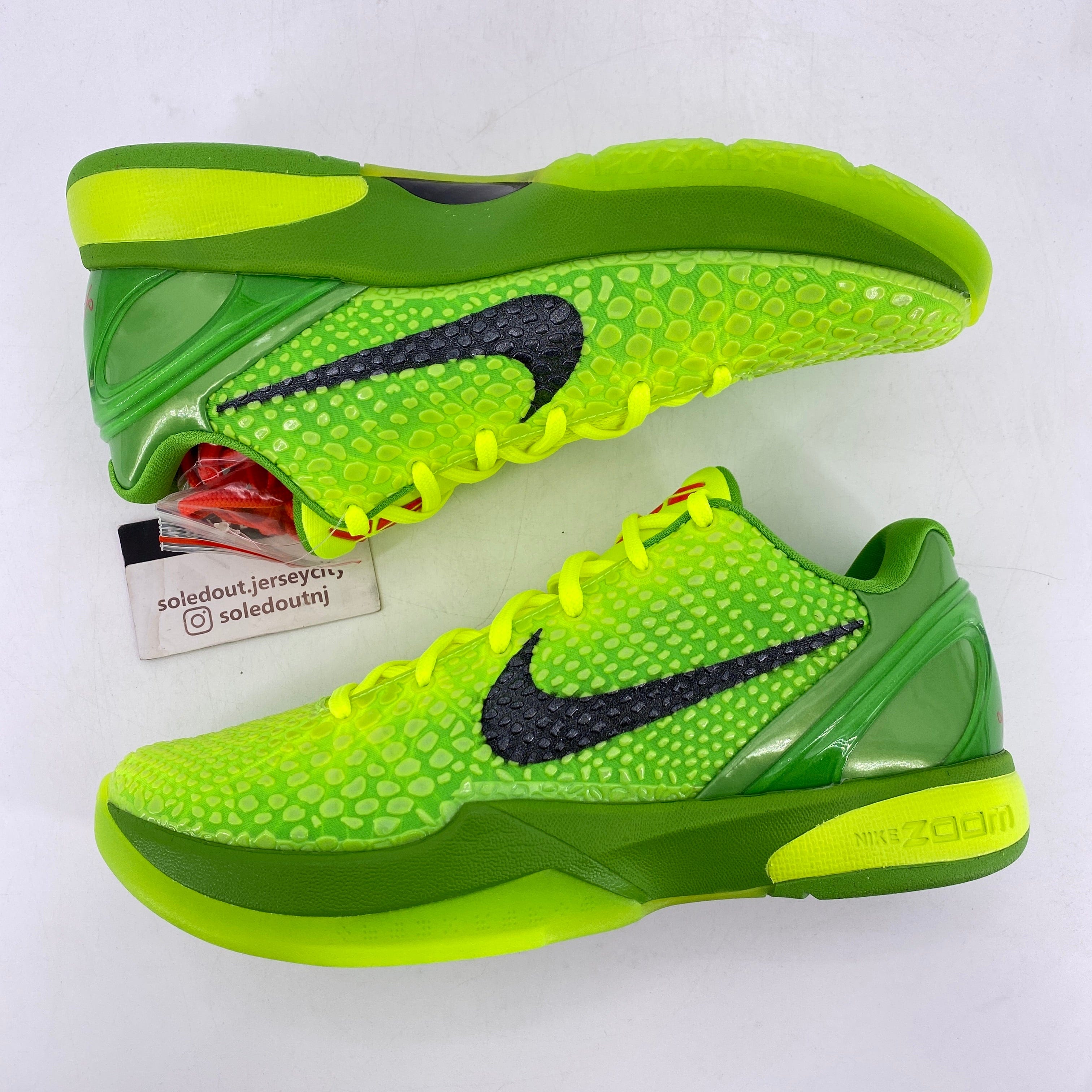 Nike Kobe 6 Protro Grinch 2020 New Size 10