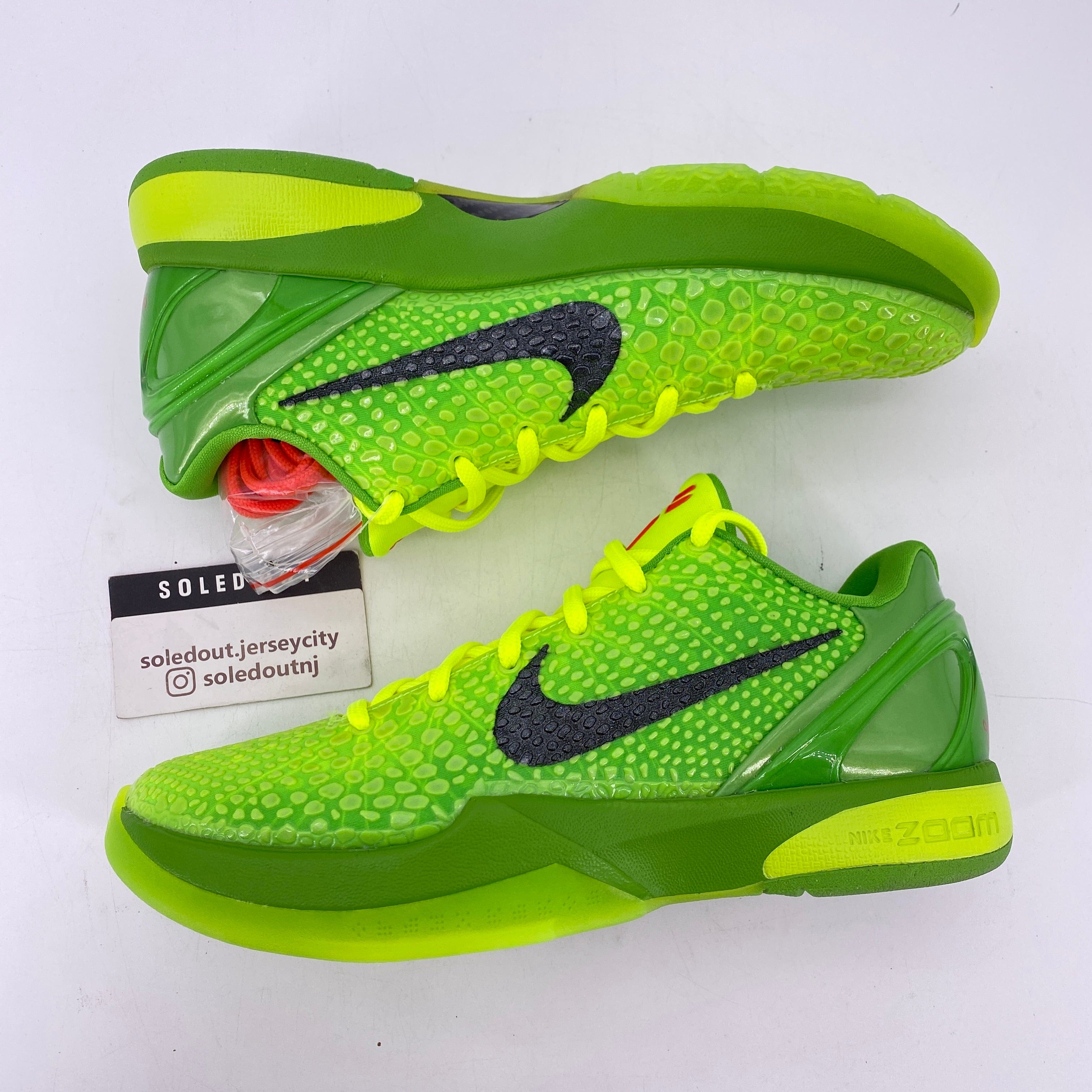 Nike Kobe 6 Protro Grinch 2020 New Size 8