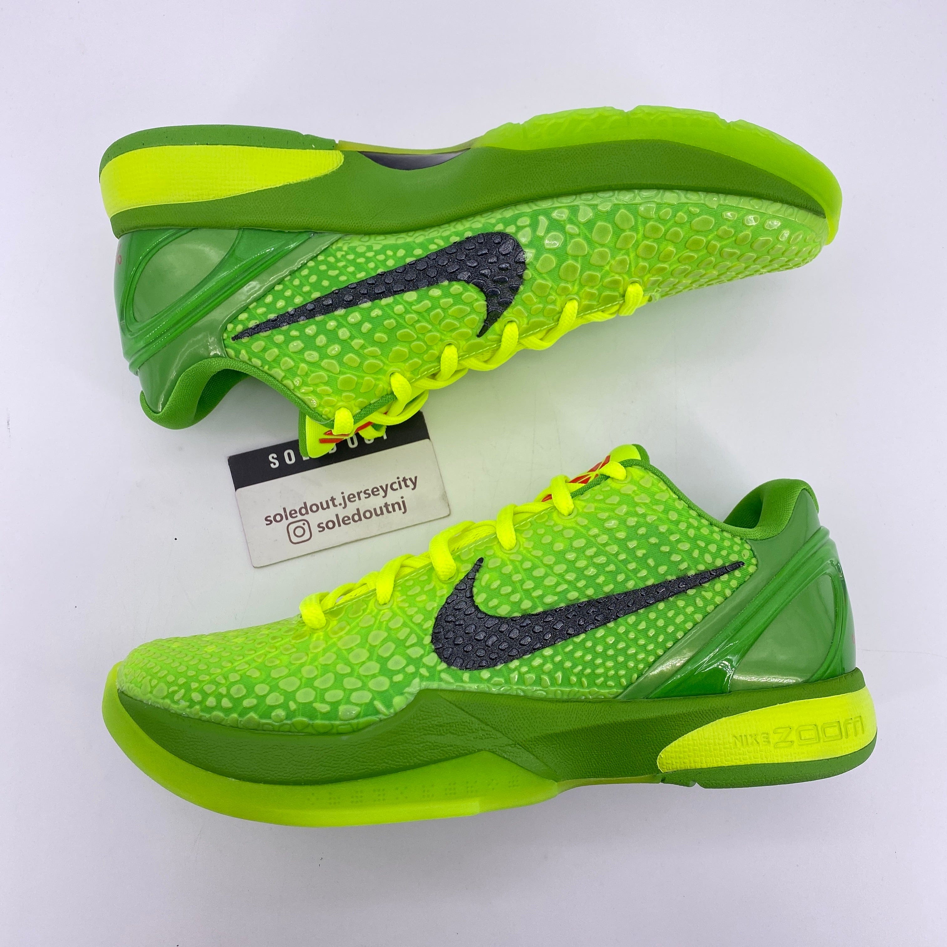 Nike Kobe 6 Protro Grinch 2020 New Size 9