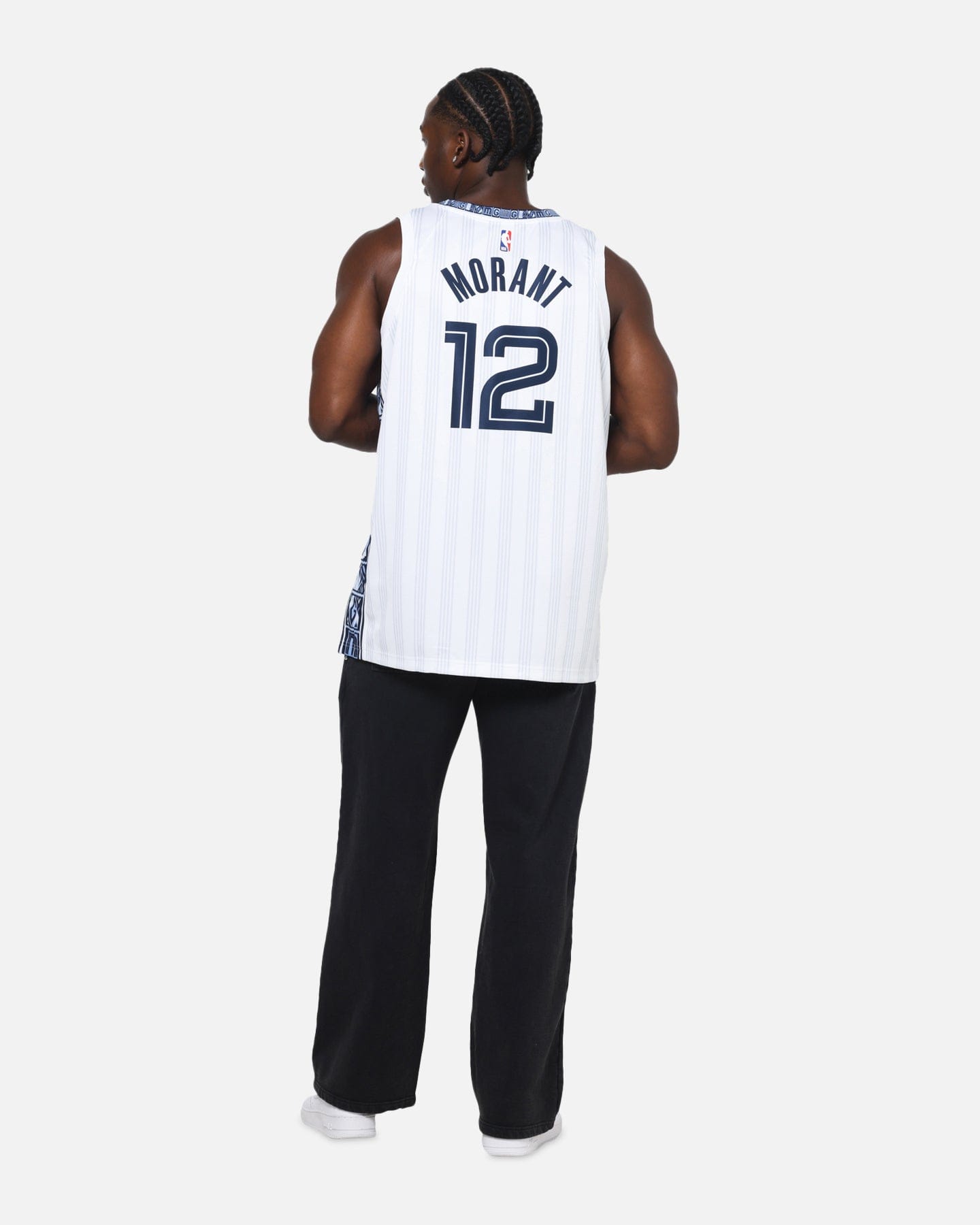 Nike Ja Morant Memphis Grizzlies #12 City Edition Dri - FIT NBA Swingman Jersey White