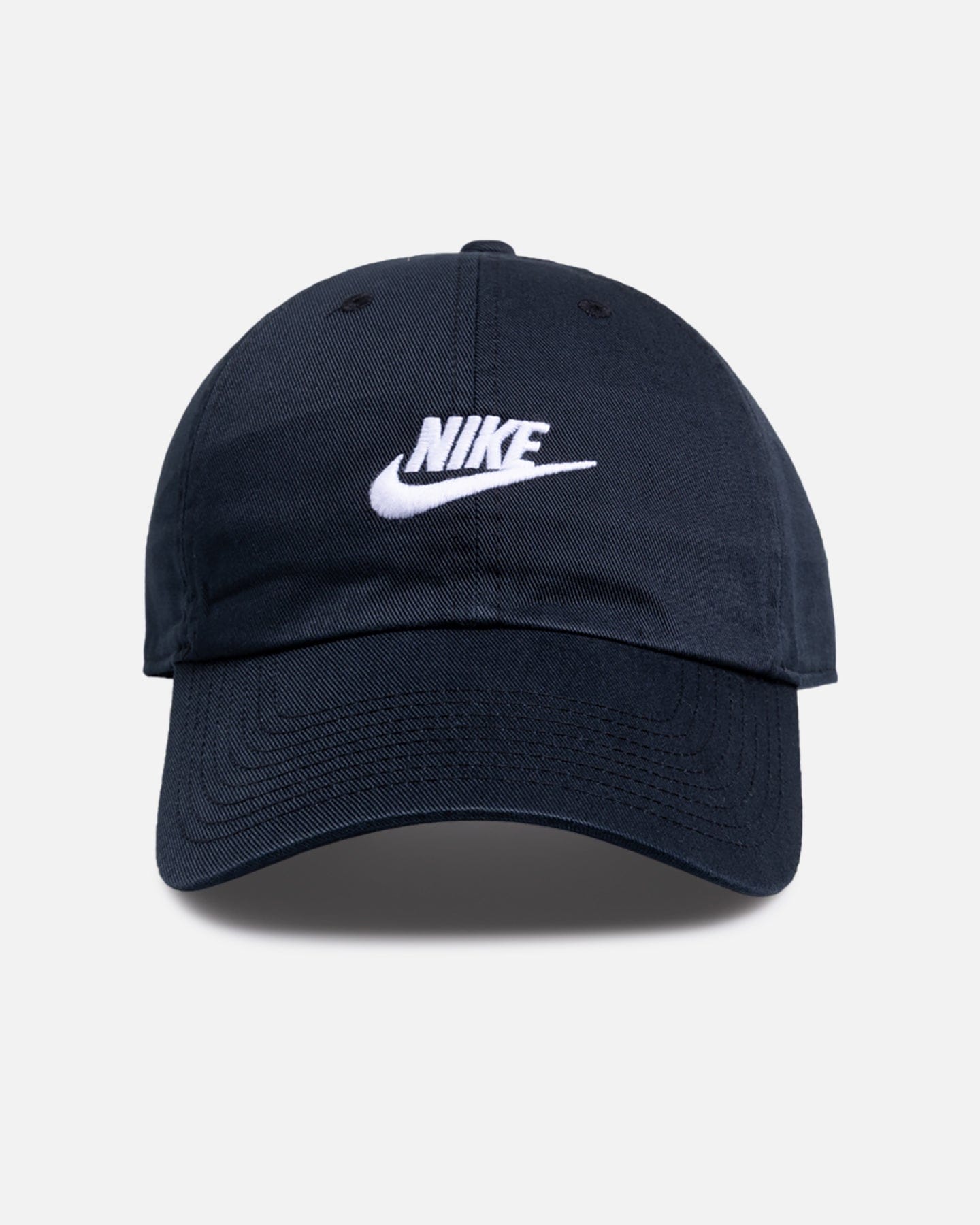 Nike Club Unstructured Futura Wash Cap Black/White