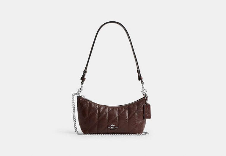 Coach Caitlin Shoulder Bag With Quilting