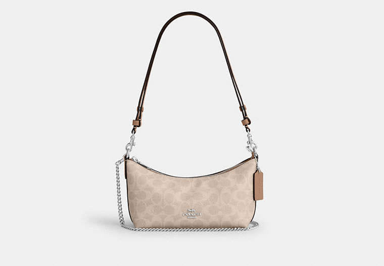 Coach Caitlin Shoulder Bag In Signature Canvas