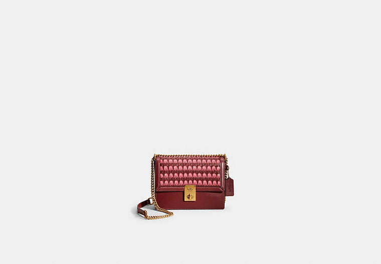 Coach Restored Hutton Shoulder Bag With Weaving
