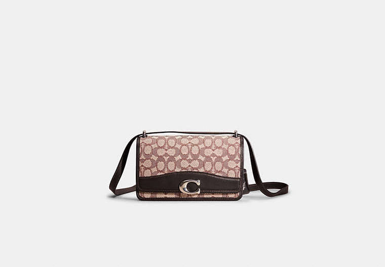 Coach Restored Bandit Shoulder Bag In Signature Textile Jacquard