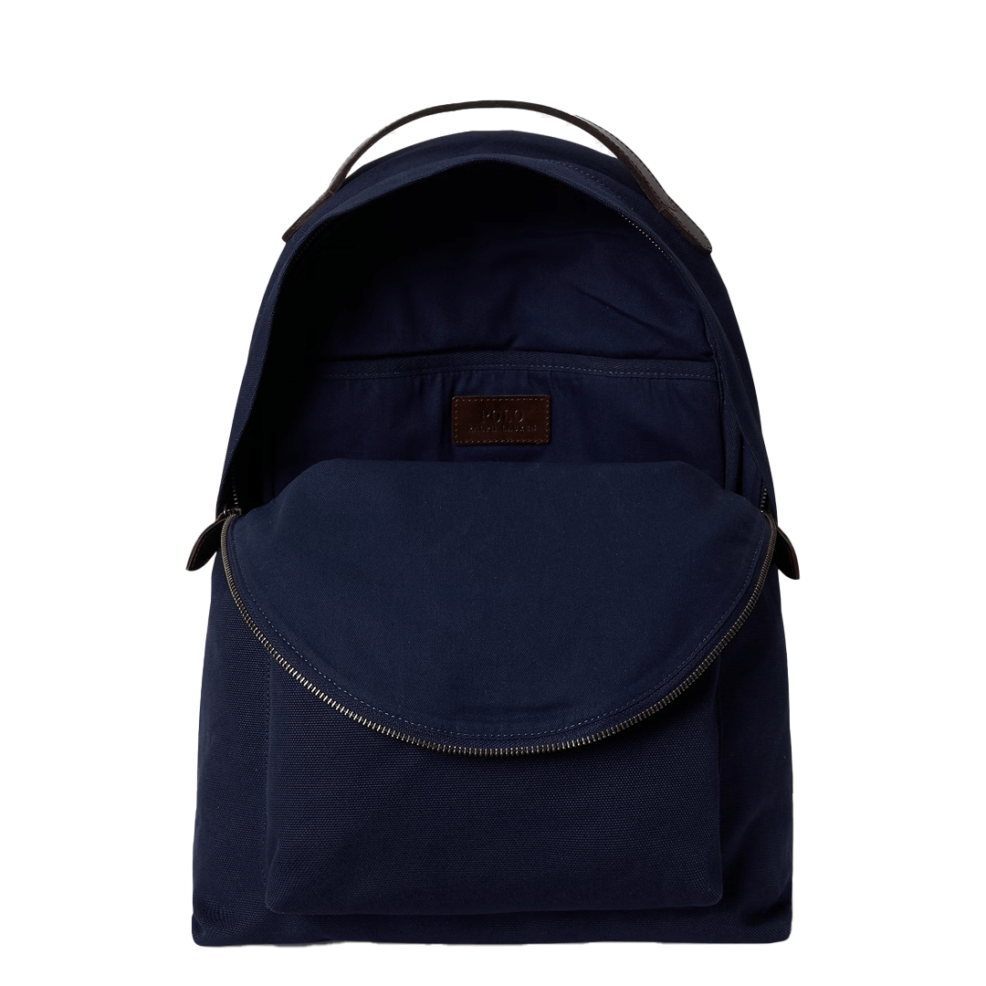 POLO RALPH Lauren POLO BEAR CANVAS BAGPACK NEWPORT NAVY