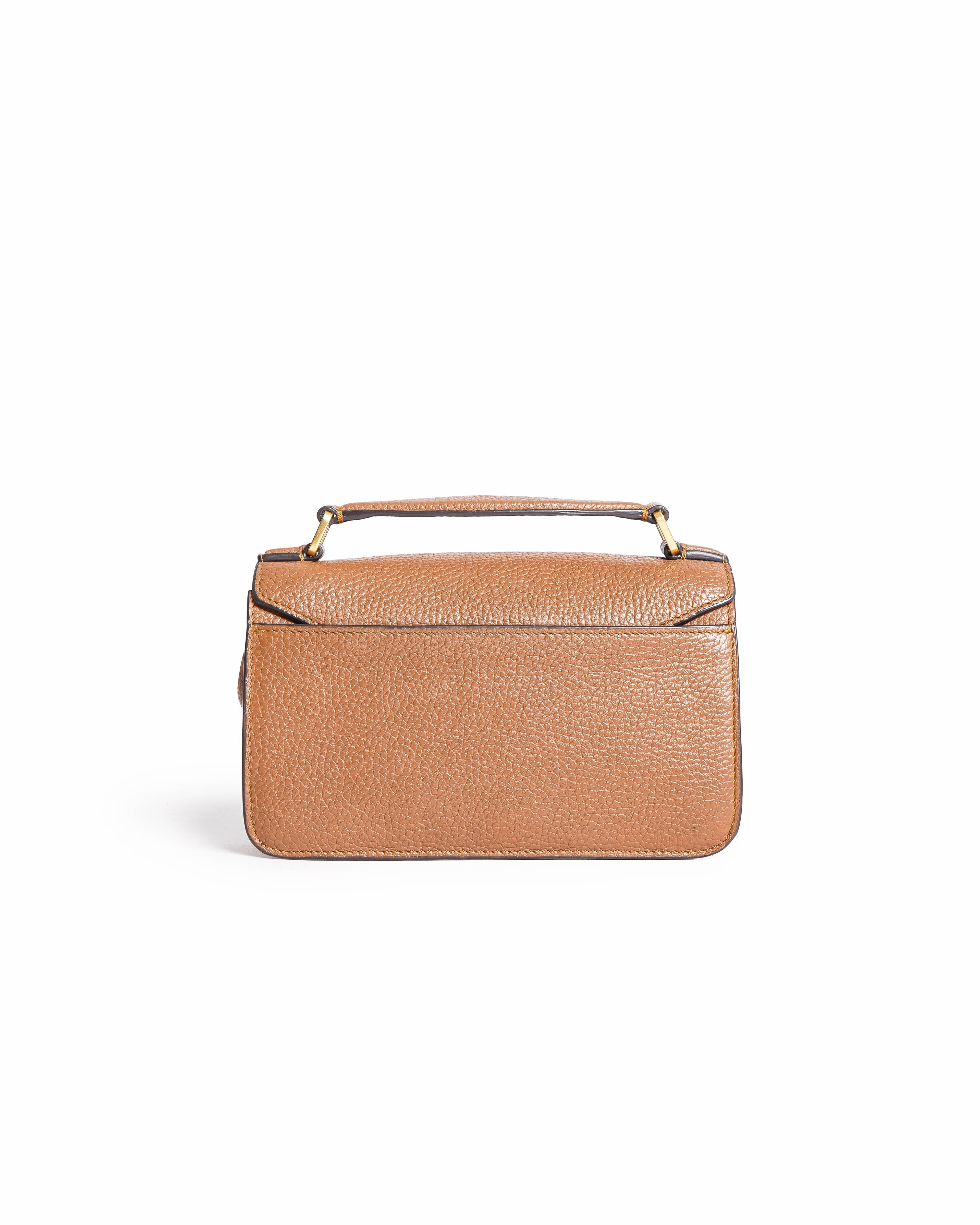 Tory Burch Leather Britten Mini Crossbody Bag