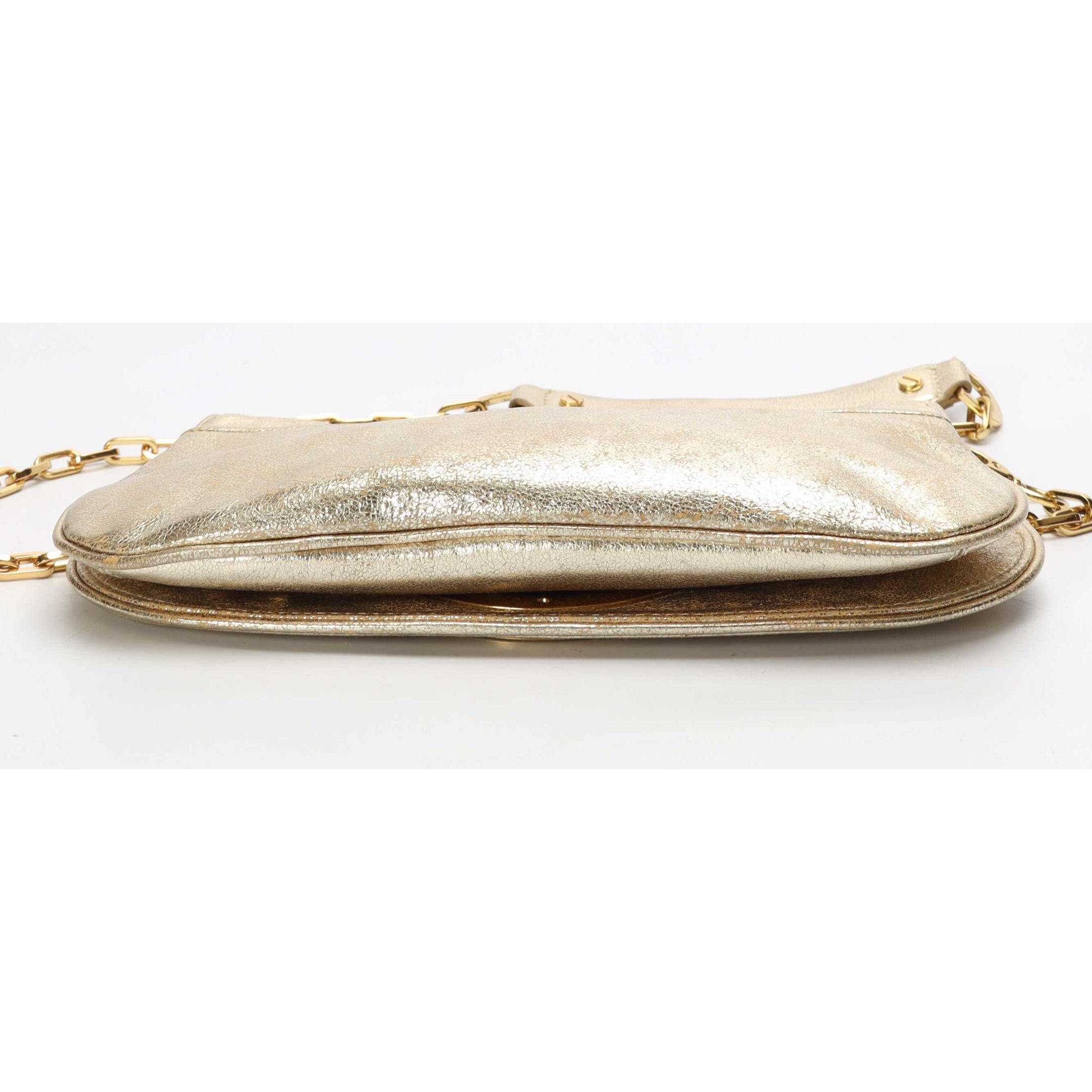 Tory Burch Metallic Gold Crossbody Bag