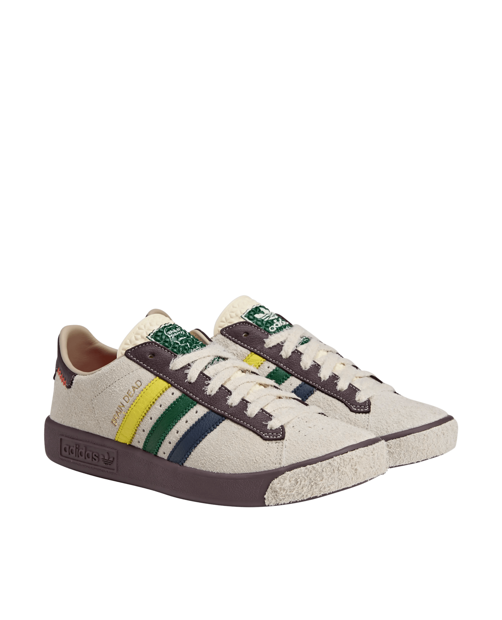 adidas Forest Hills Brain Dead x (Cream White/Pantone - Night Red)