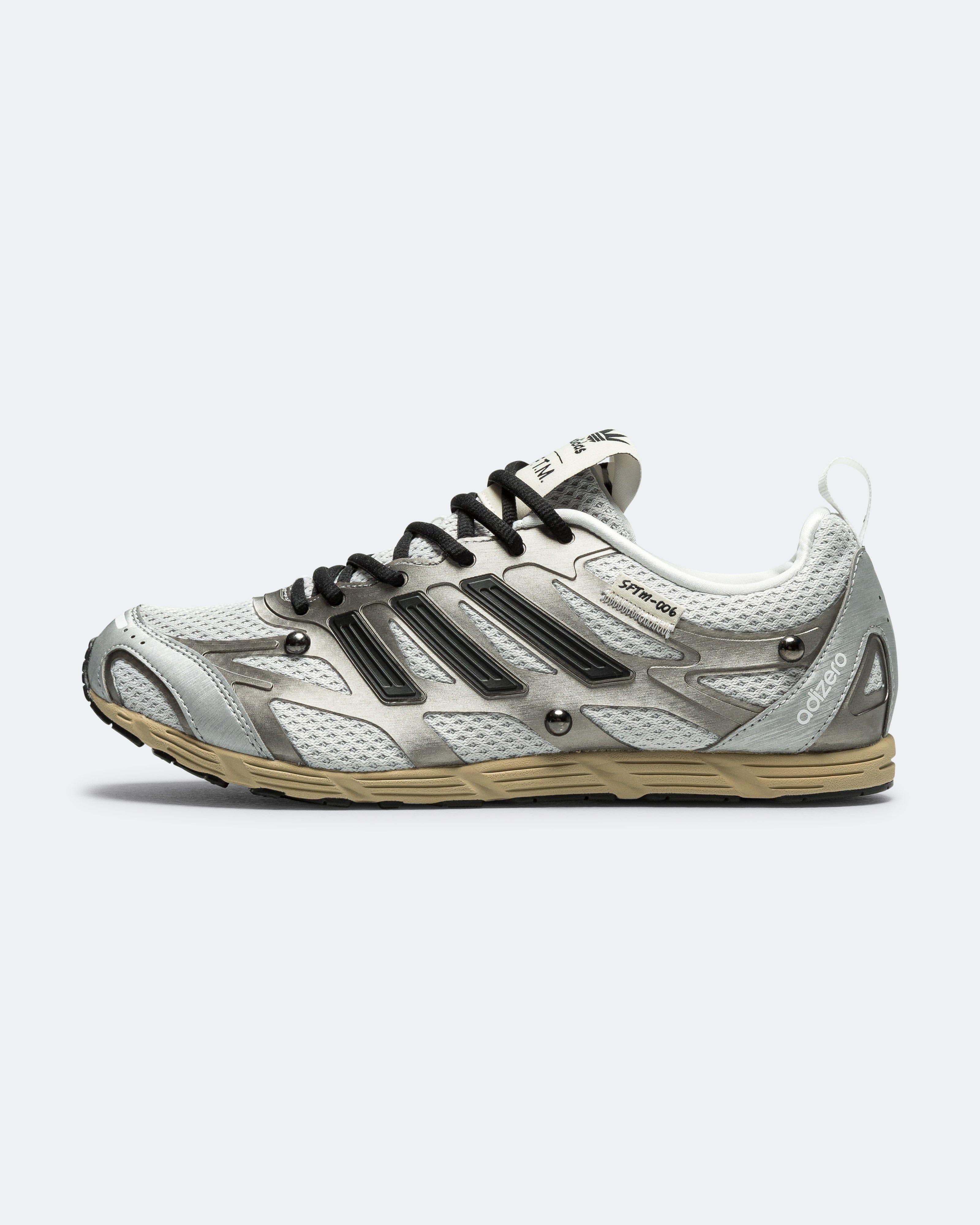 adidas Adizero PR x SFTM - Grey One/Core Black - Metallic Silver