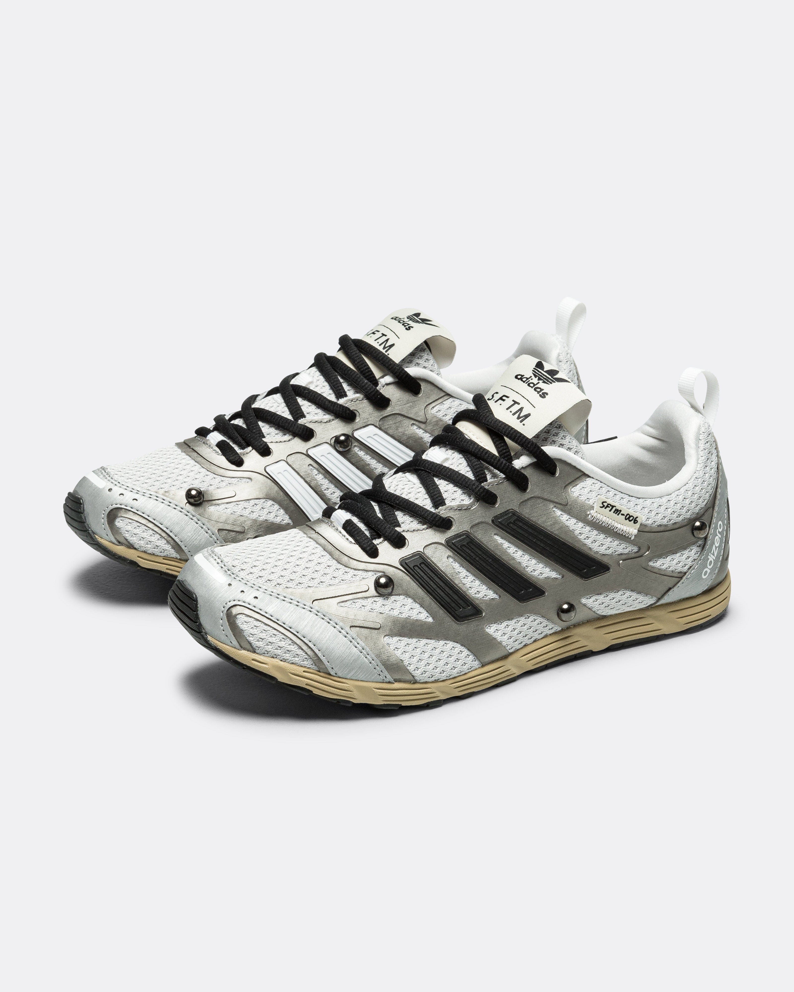 adidas Adizero PR x SFTM - Grey One/Core Black - Metallic Silver