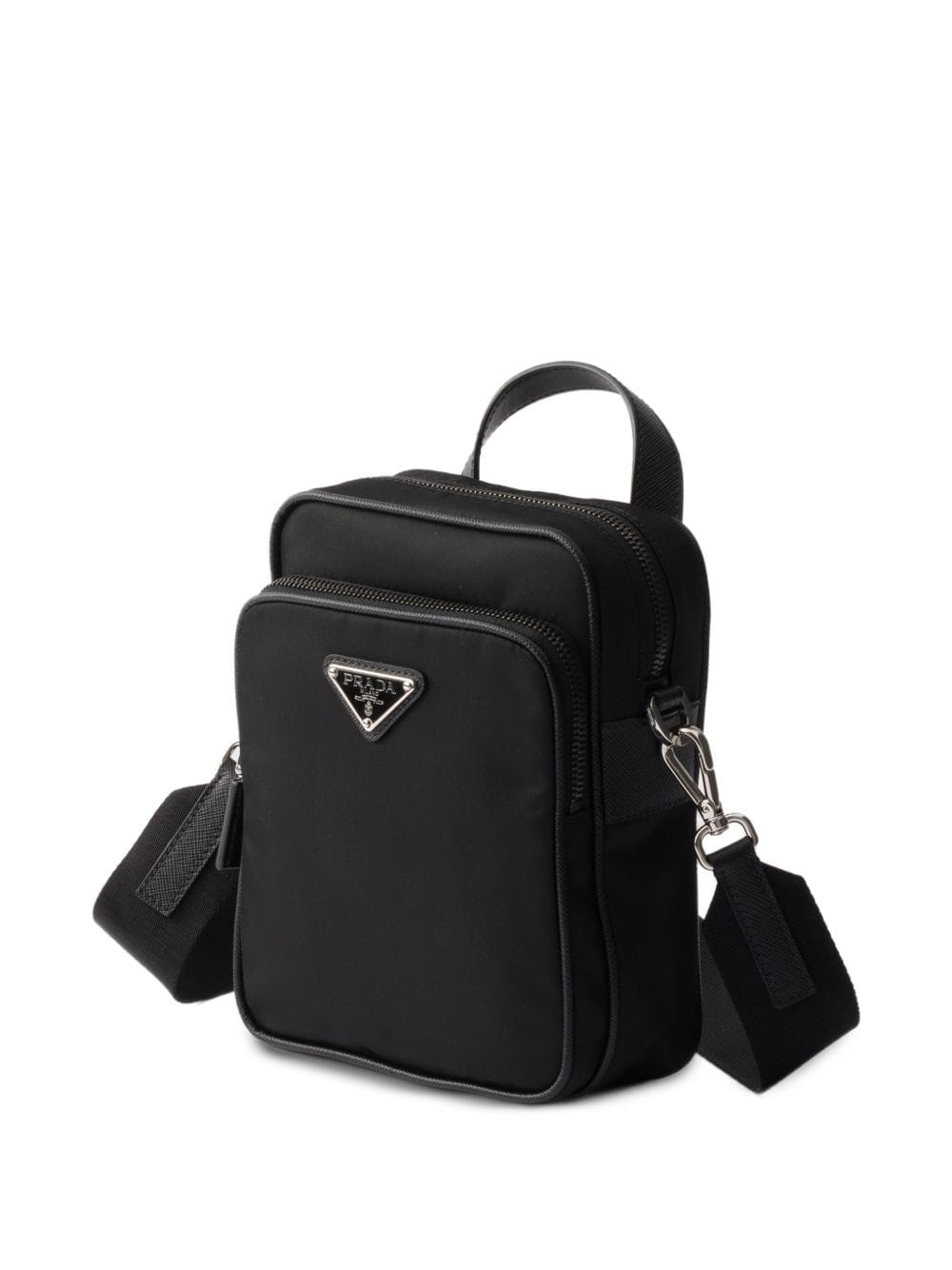 Prada Men Re - Nylon And Saffiano Shoulder Bag