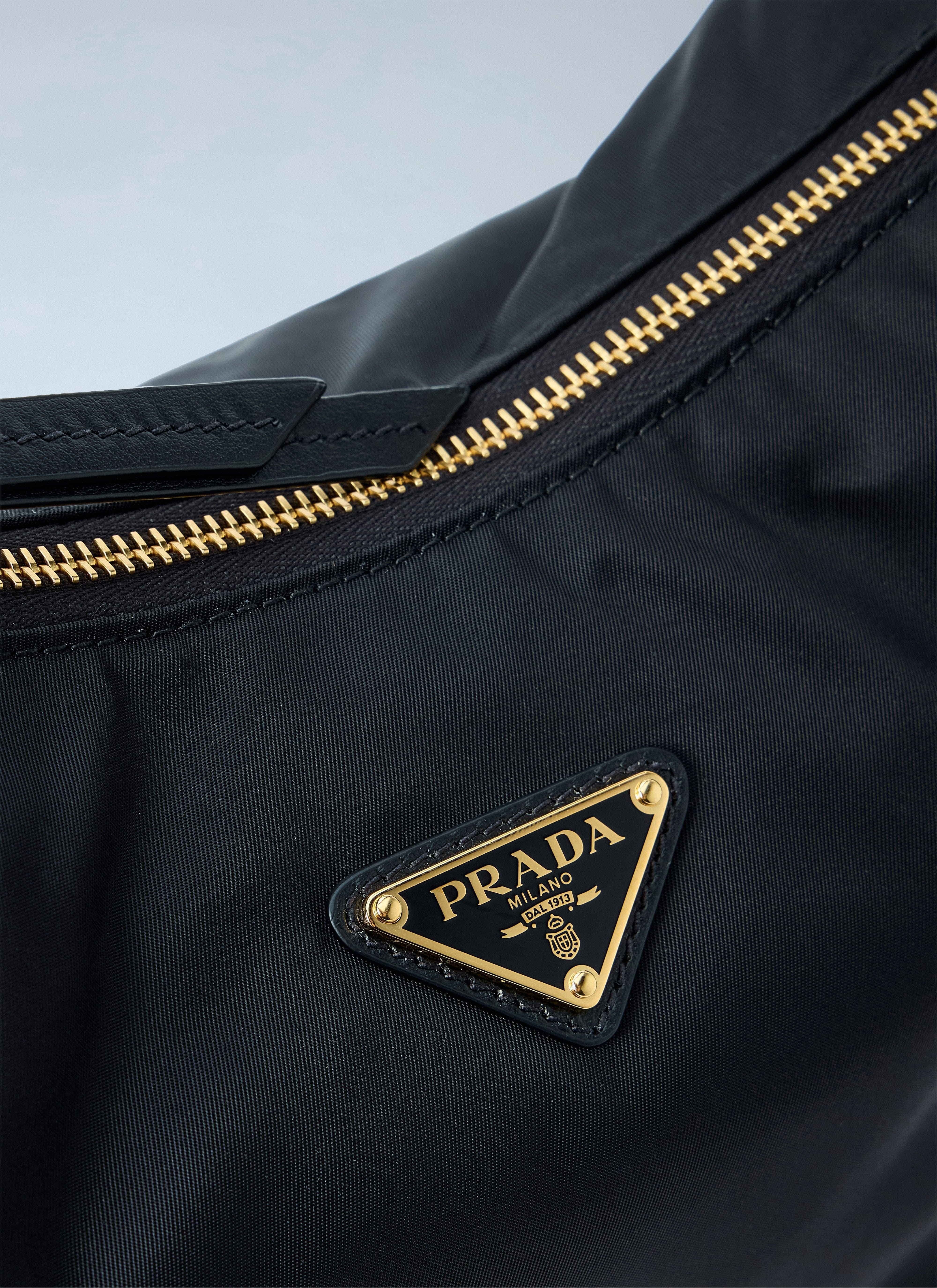 Prada Women Explore Large Re - Nylon And Leather Shoulder Bag