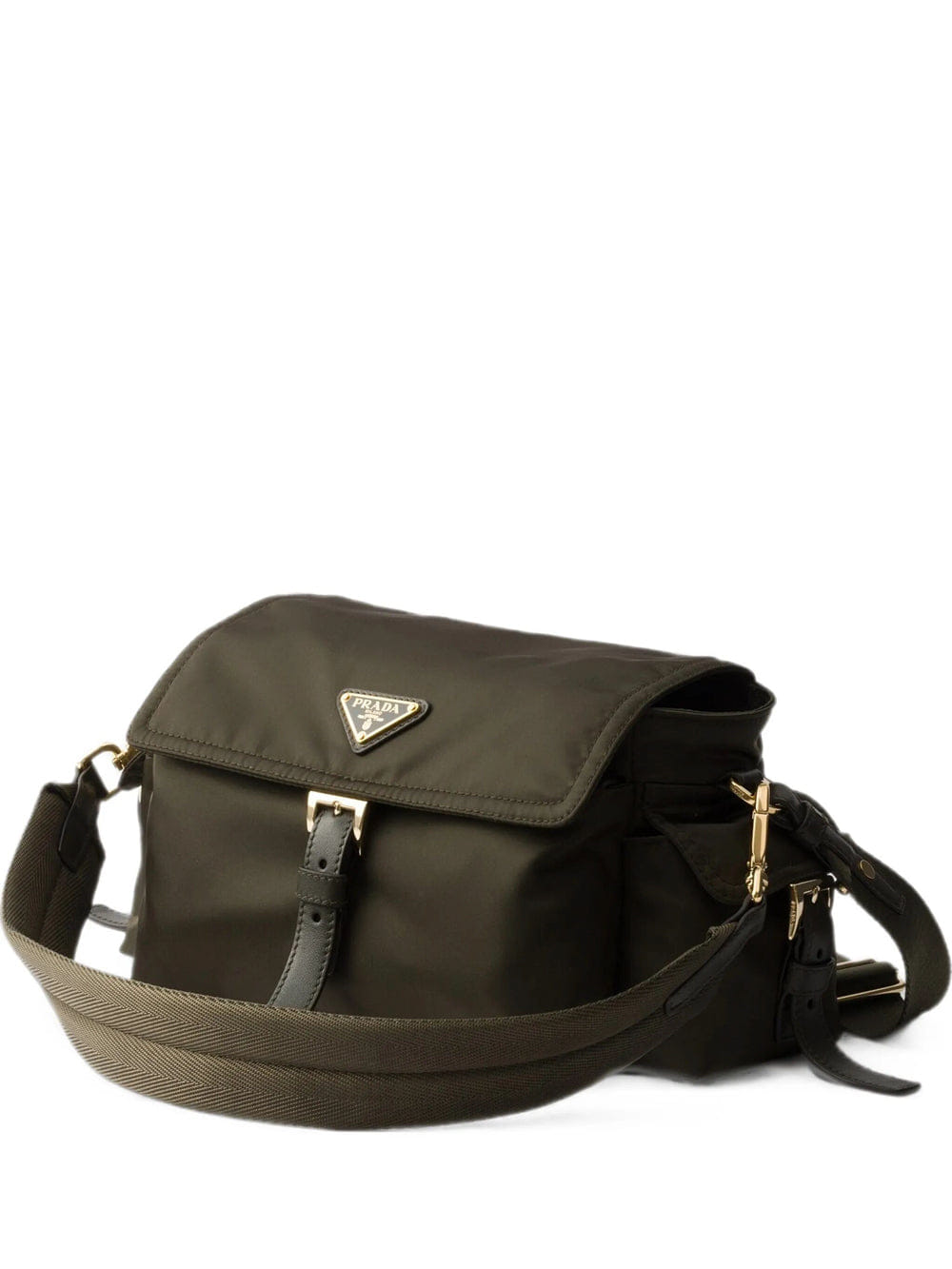 Prada Women Prada Explore Medium Re - Nylon Shoulder Bag With Flap