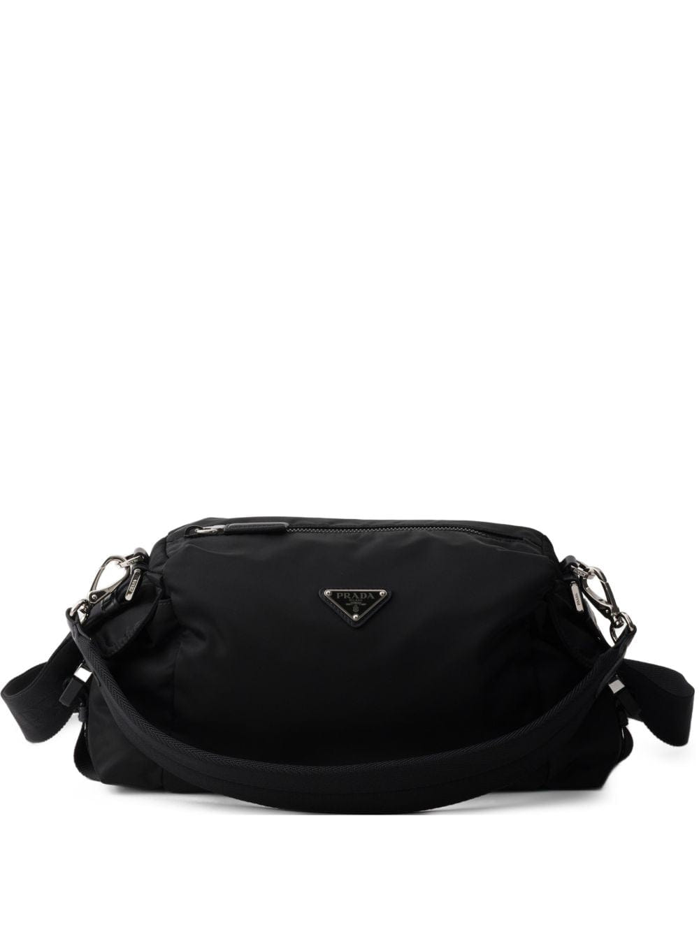 Prada Men Prada Explore Re - Nylon And Leather Shoulder Bag