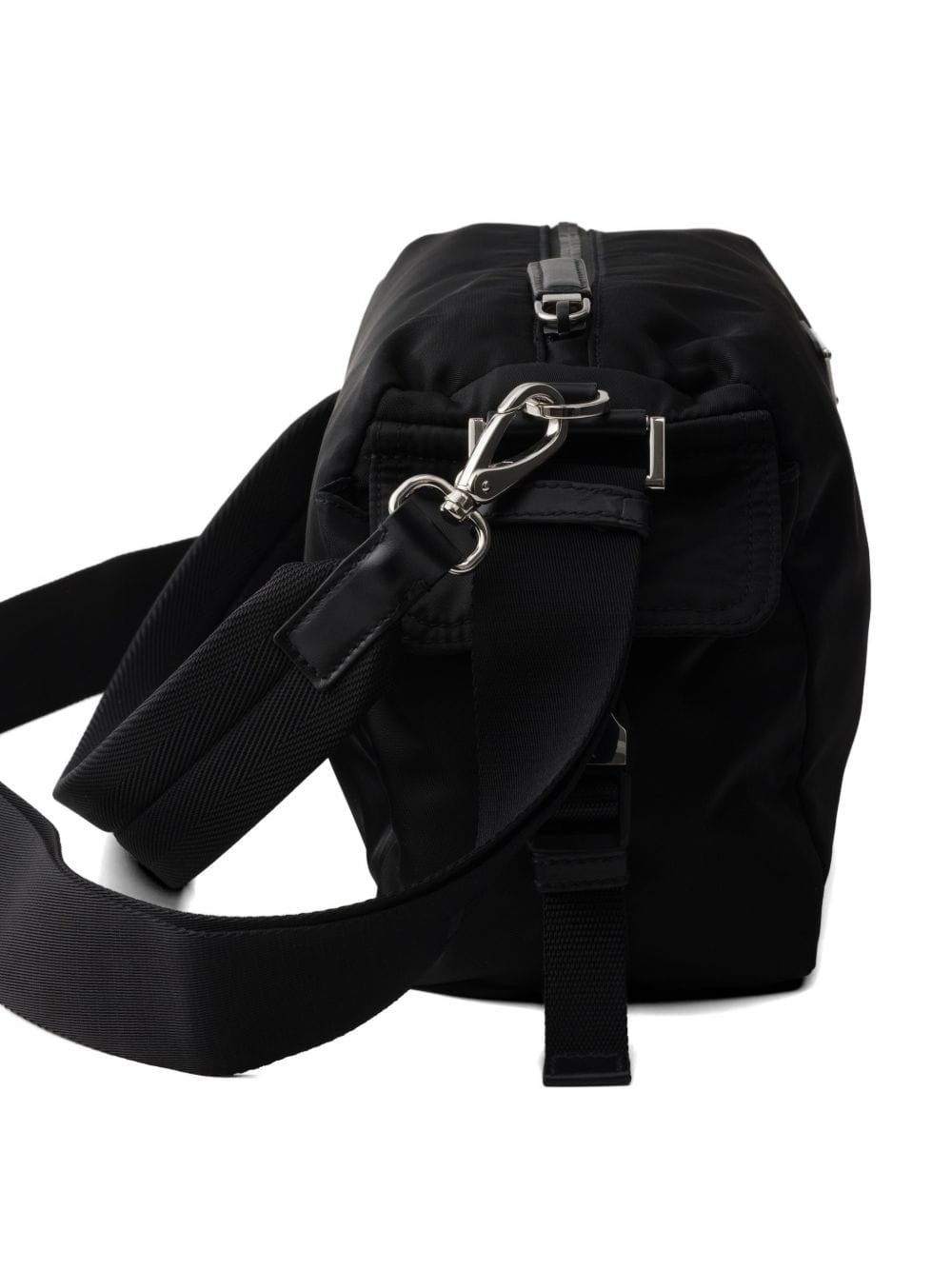 Prada Men Prada Explore Re - Nylon And Leather Shoulder Bag