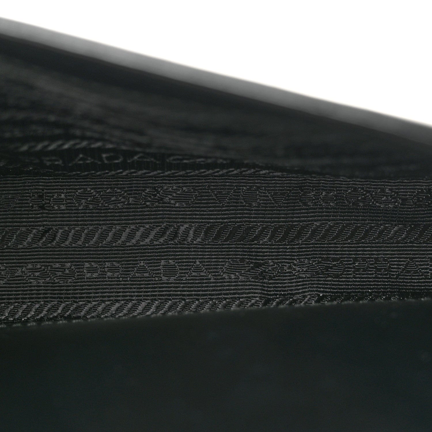 Prada Spazzolato Femme Flap Shoulder Bag Black