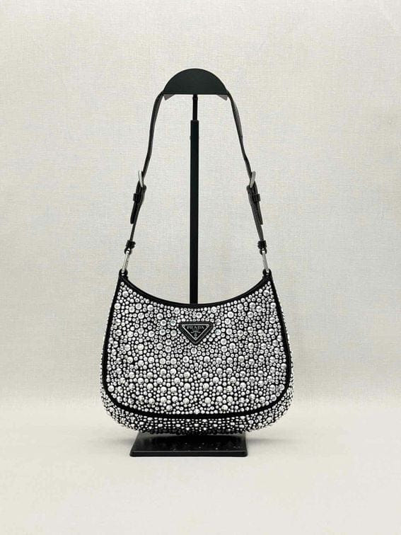 Prada Cleo Black Shoulder Bag
