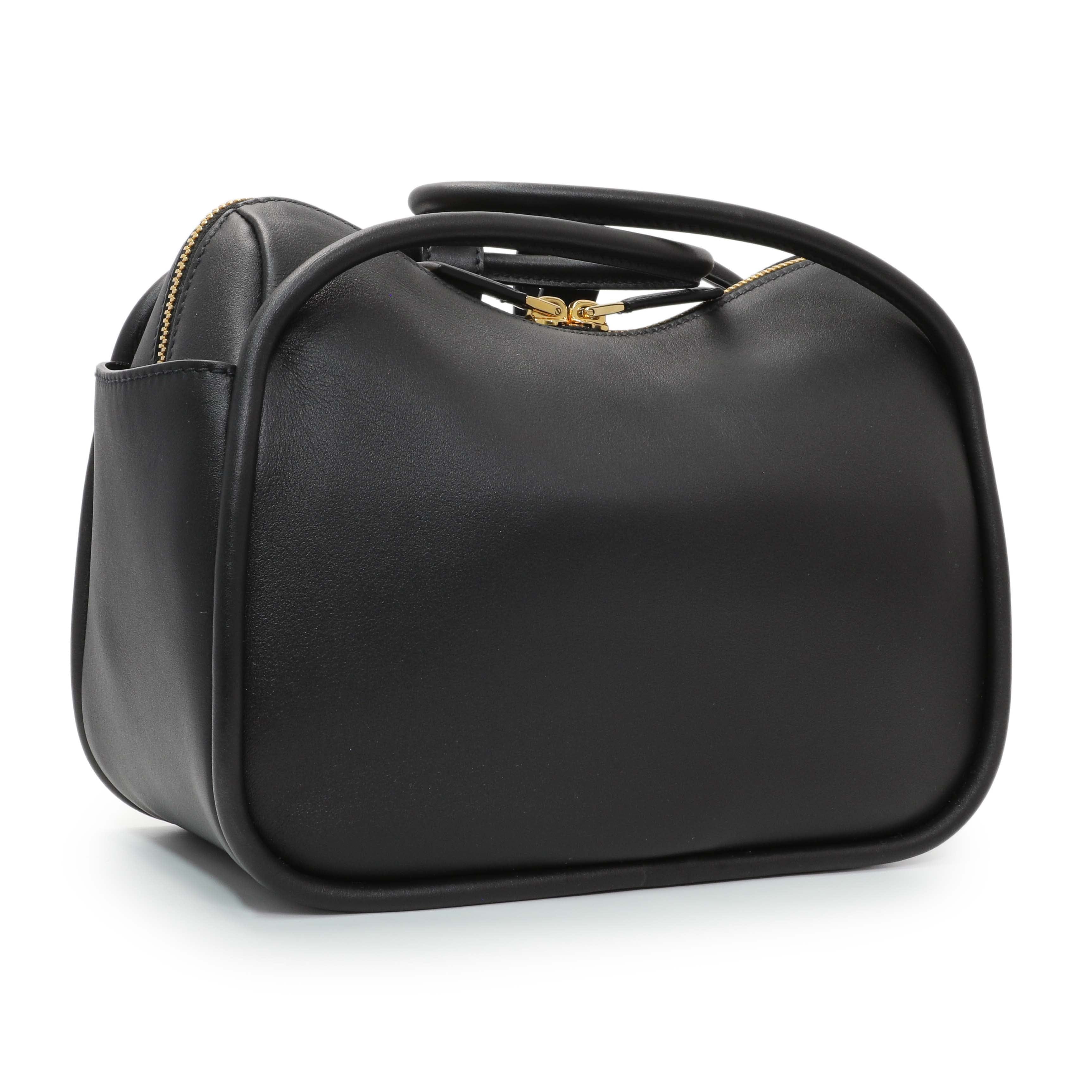 Prada Black Calfskin Darling Shoulder Bag