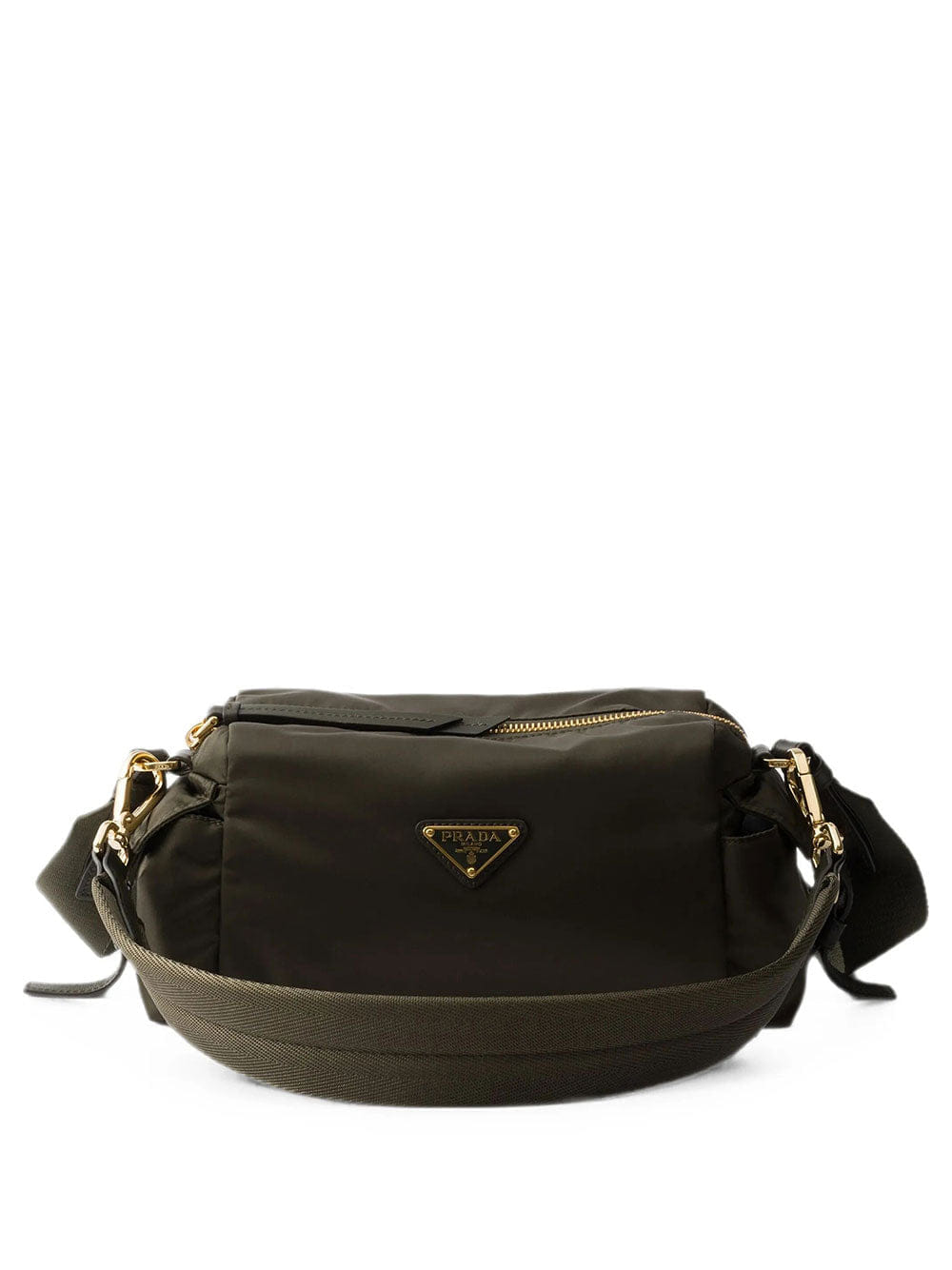 Prada Women Borsa Prada Explore Small In Re - Nylon E Pelle