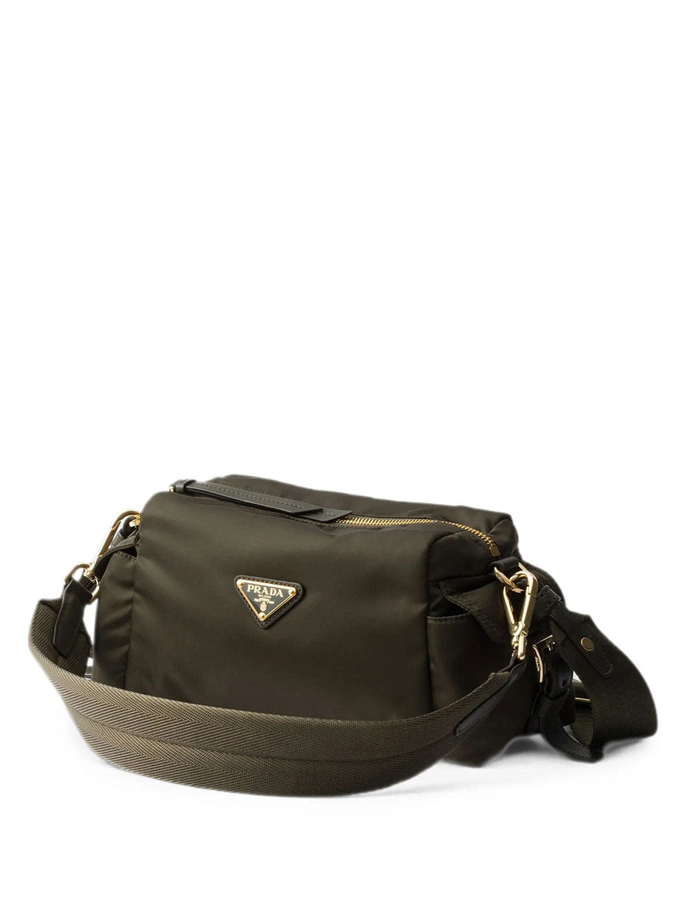 Prada Women Borsa Prada Explore Small In Re - Nylon E Pelle