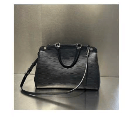 Louis Vuitton Black leather bag AKC0551