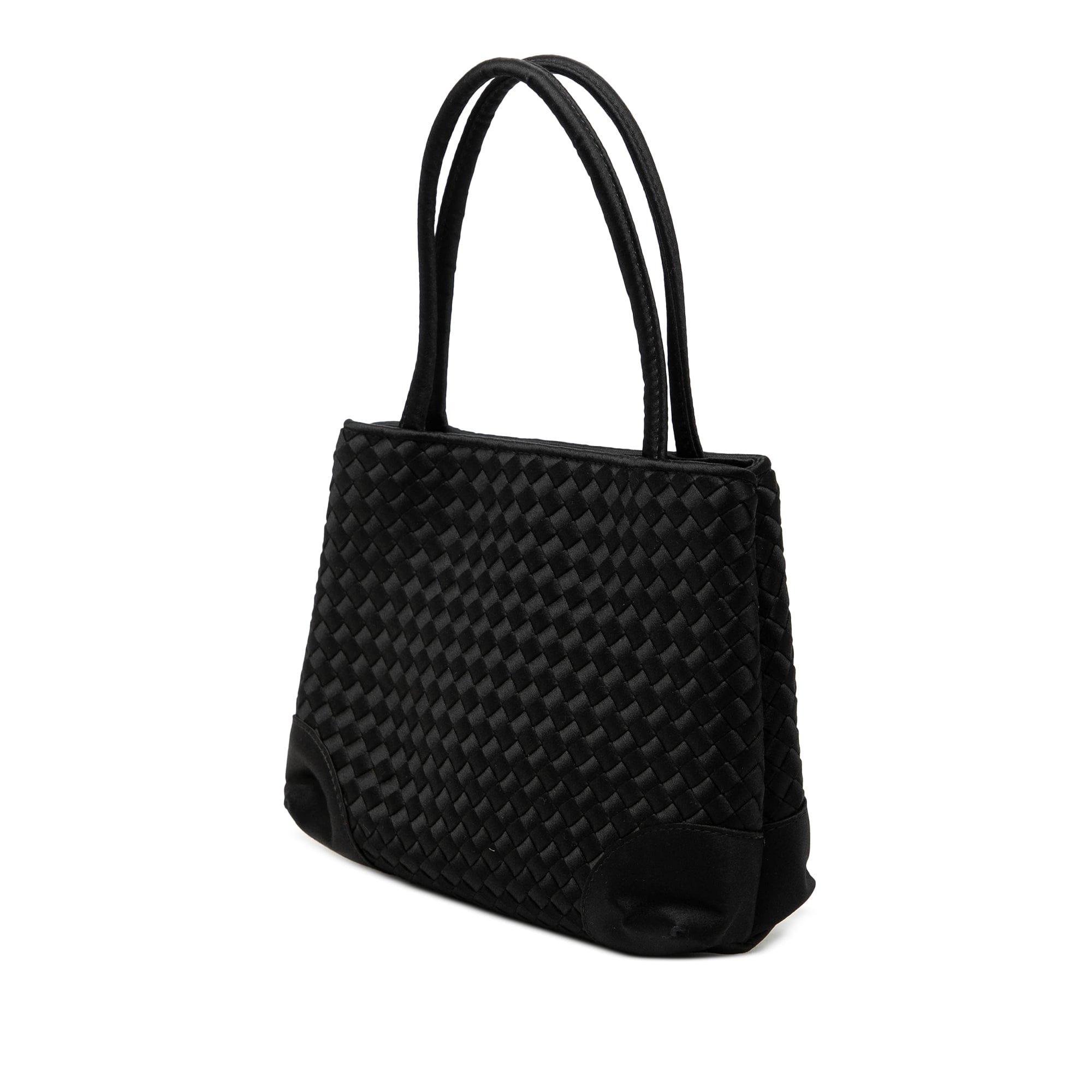 Bottega Veneta Mini Satin Intrecciato Tote