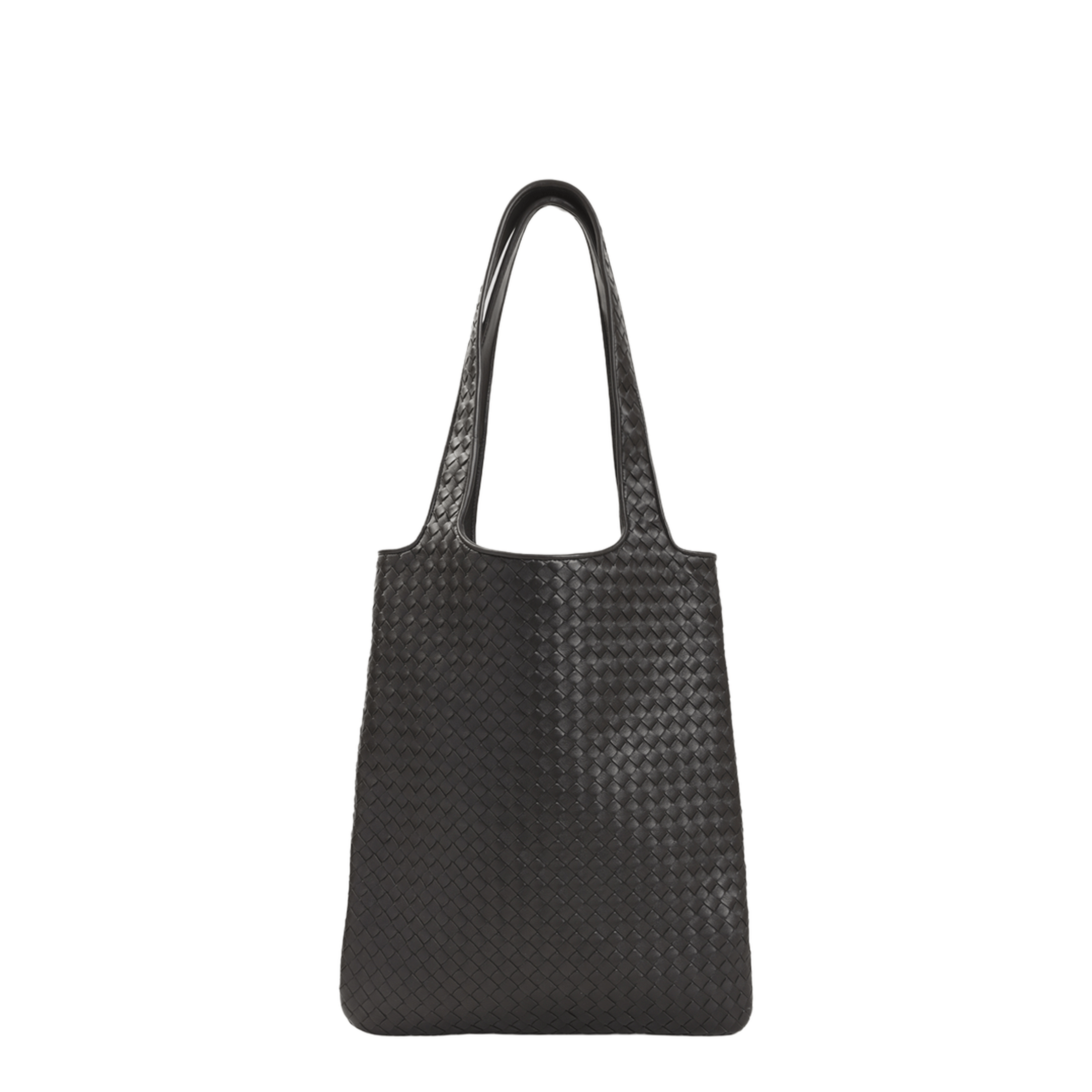 Bottega Veneta Veneto Lambskin Tote - Espresso