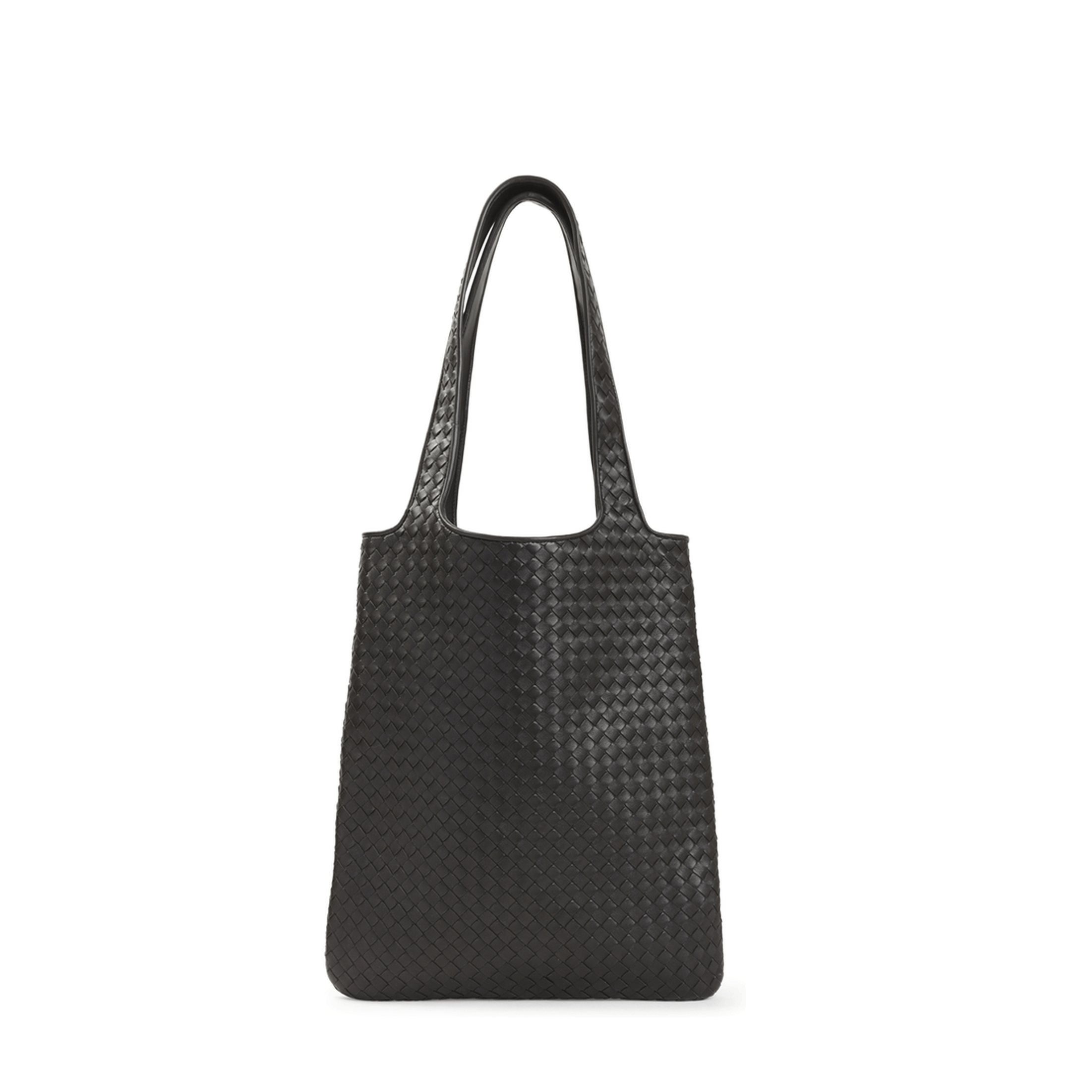 Bottega Veneta Veneto Lambskin Tote - Espresso