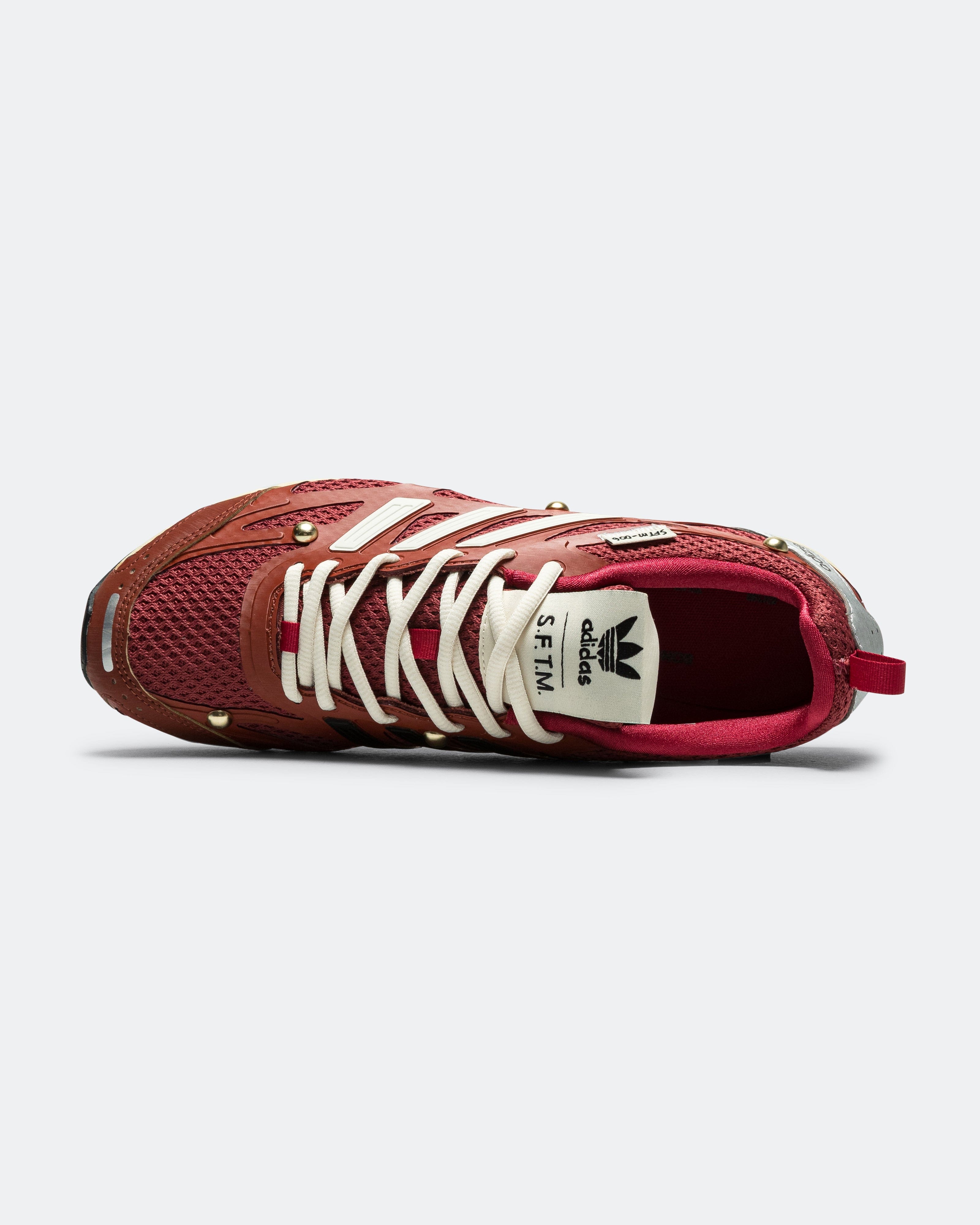 adidas Adizero PR x SFTM - Legacy Red/Cream White - Wild Sepia
