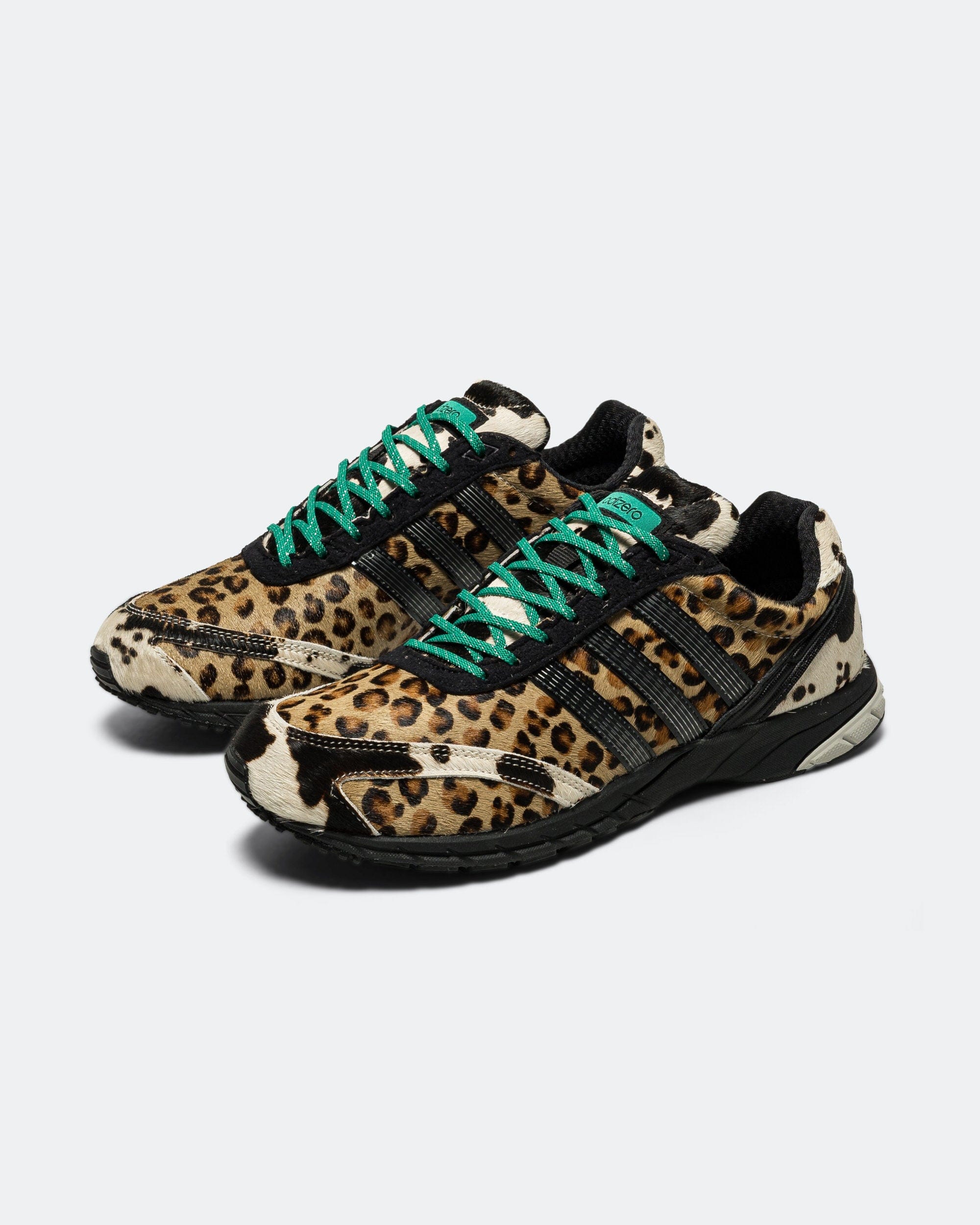 adidas Womens Adizero Adios OG - Grey Two/Core Black - Court Green