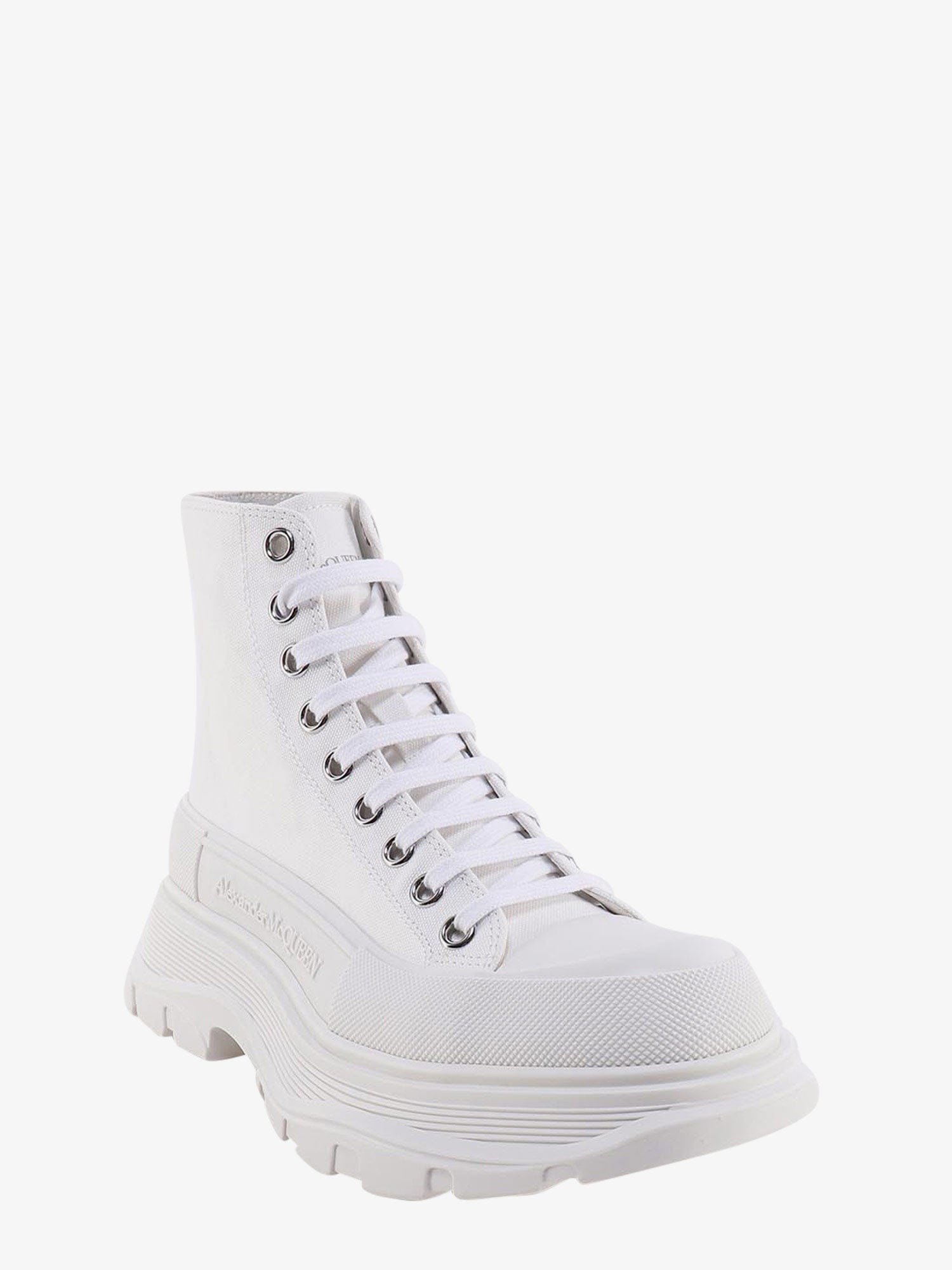 Alexander McQueen Canvas high - top sneakers