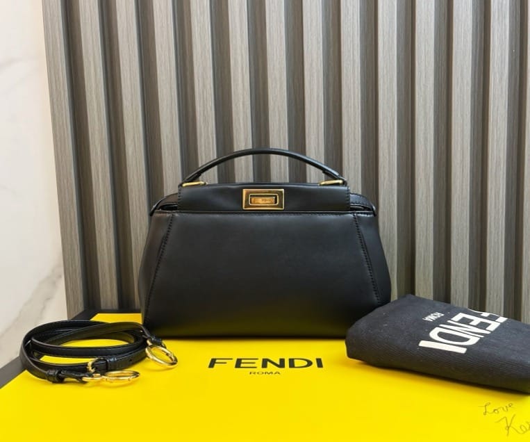 Fendi Peekaboo Black, Small Size 23 19638721