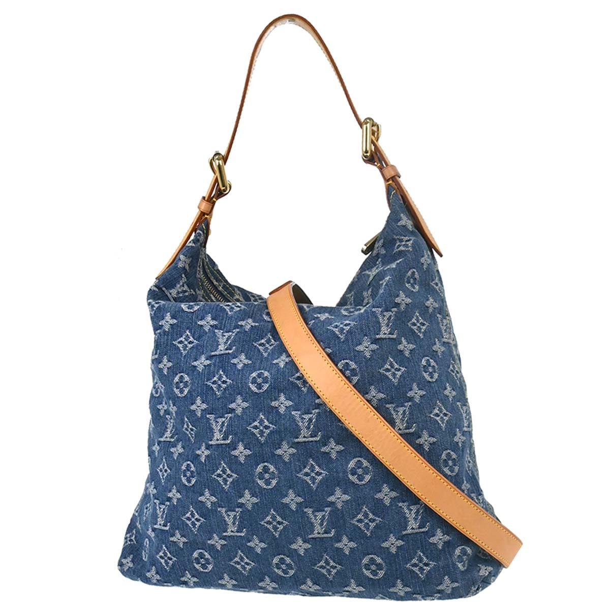 Louis Vuitton Monogram Denim Baggy GM 2way Shoulder Bag M95048