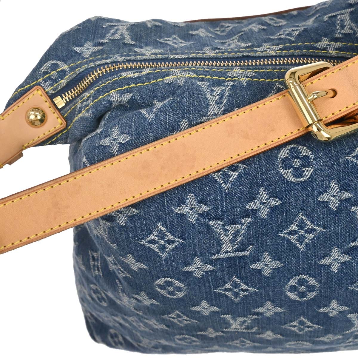 Louis Vuitton Monogram Denim Baggy GM 2way Shoulder Bag M95048