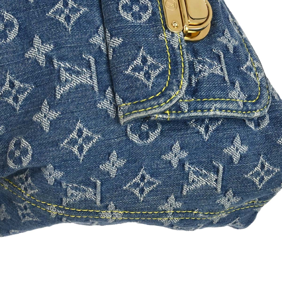 Louis Vuitton Monogram Denim Baggy GM 2way Shoulder Bag M95048