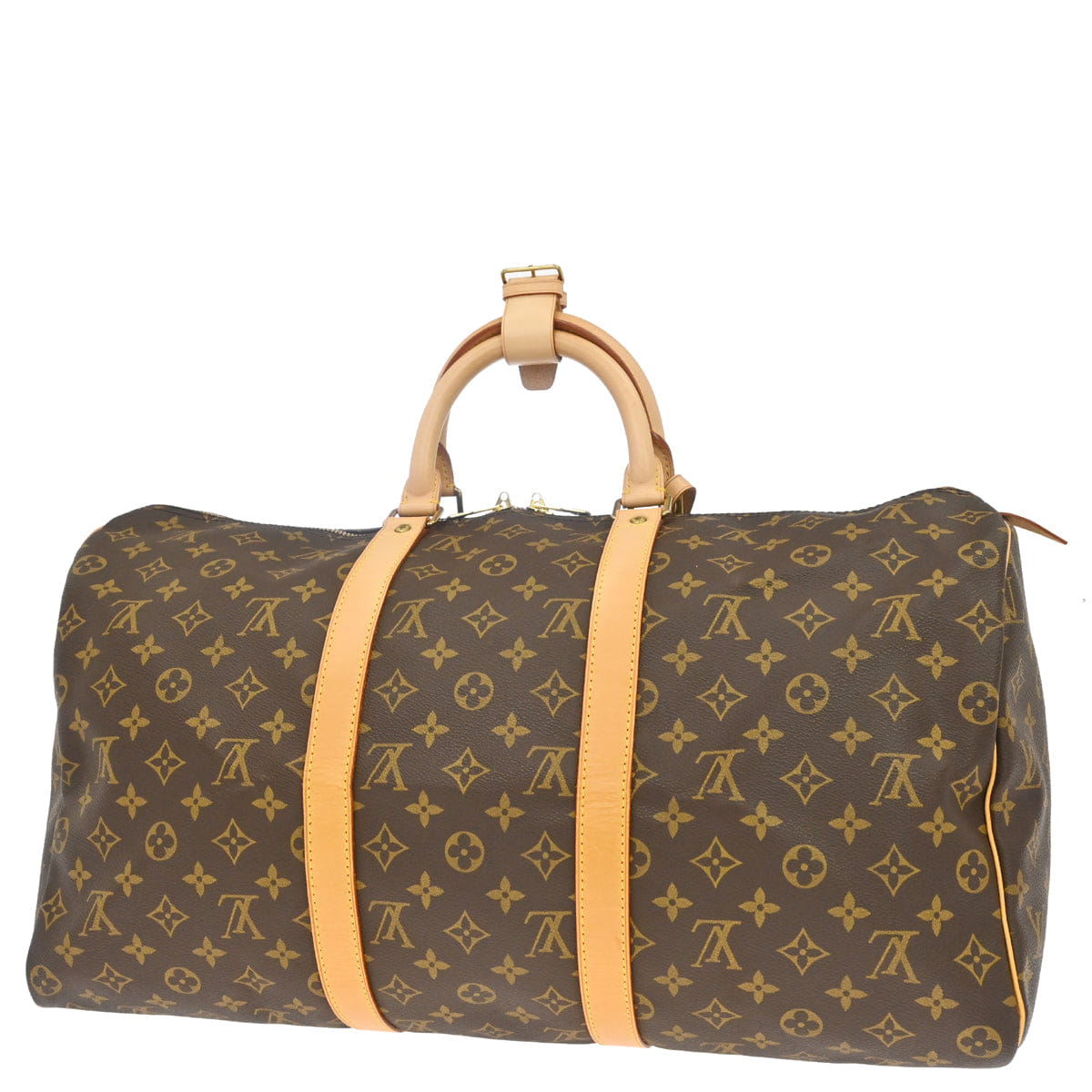 Louis Vuitton Monogram Keepall 50 Duffle Travel Handbag M41426