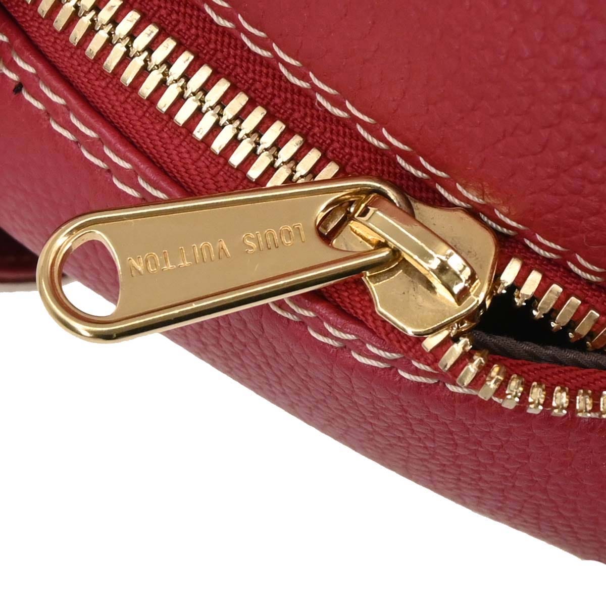 Louis Vuitton 2006 Red Tobago Carryall Duffle Handbag M95140